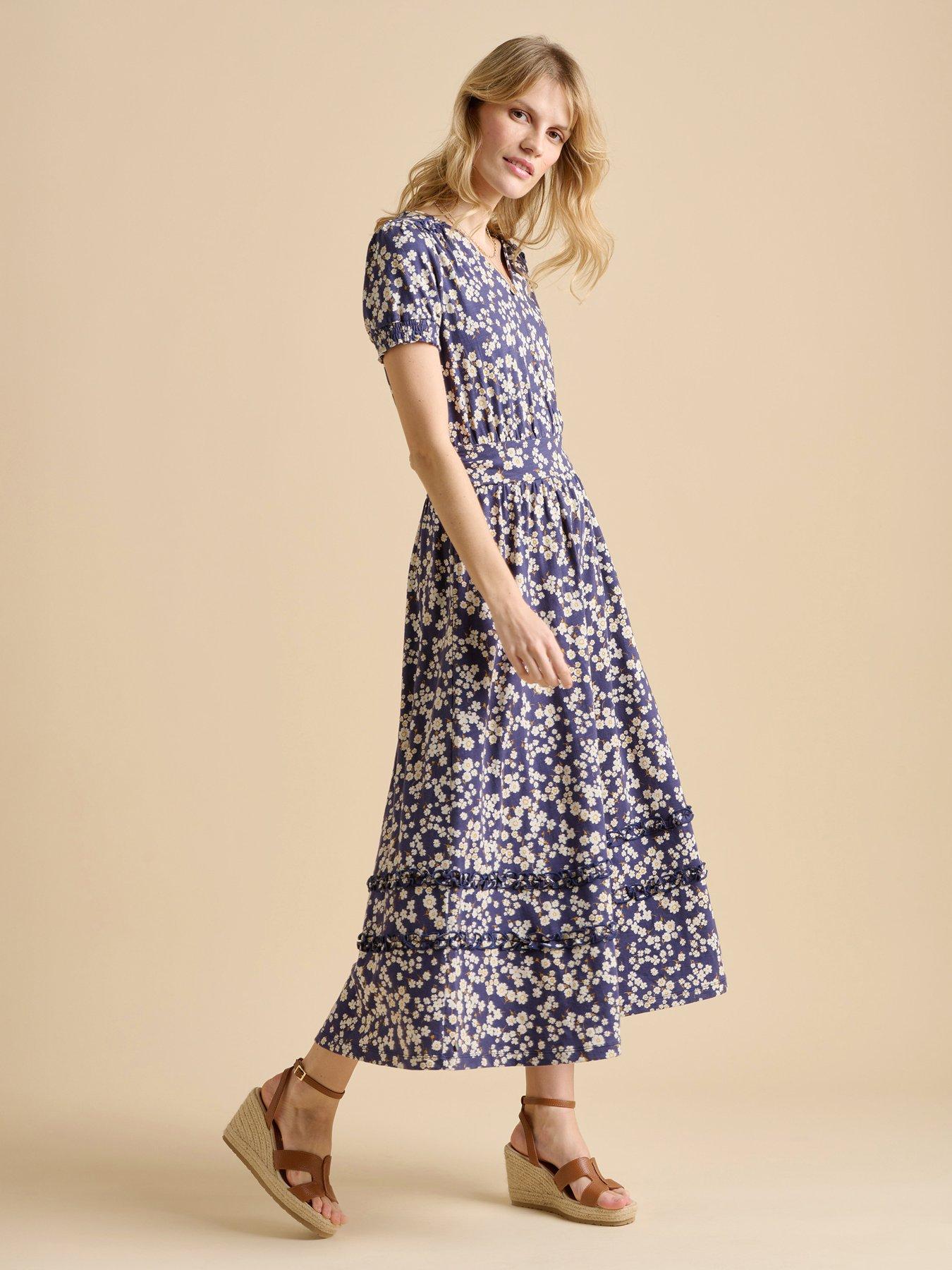 undefined Floating Daisy Maxi Dress