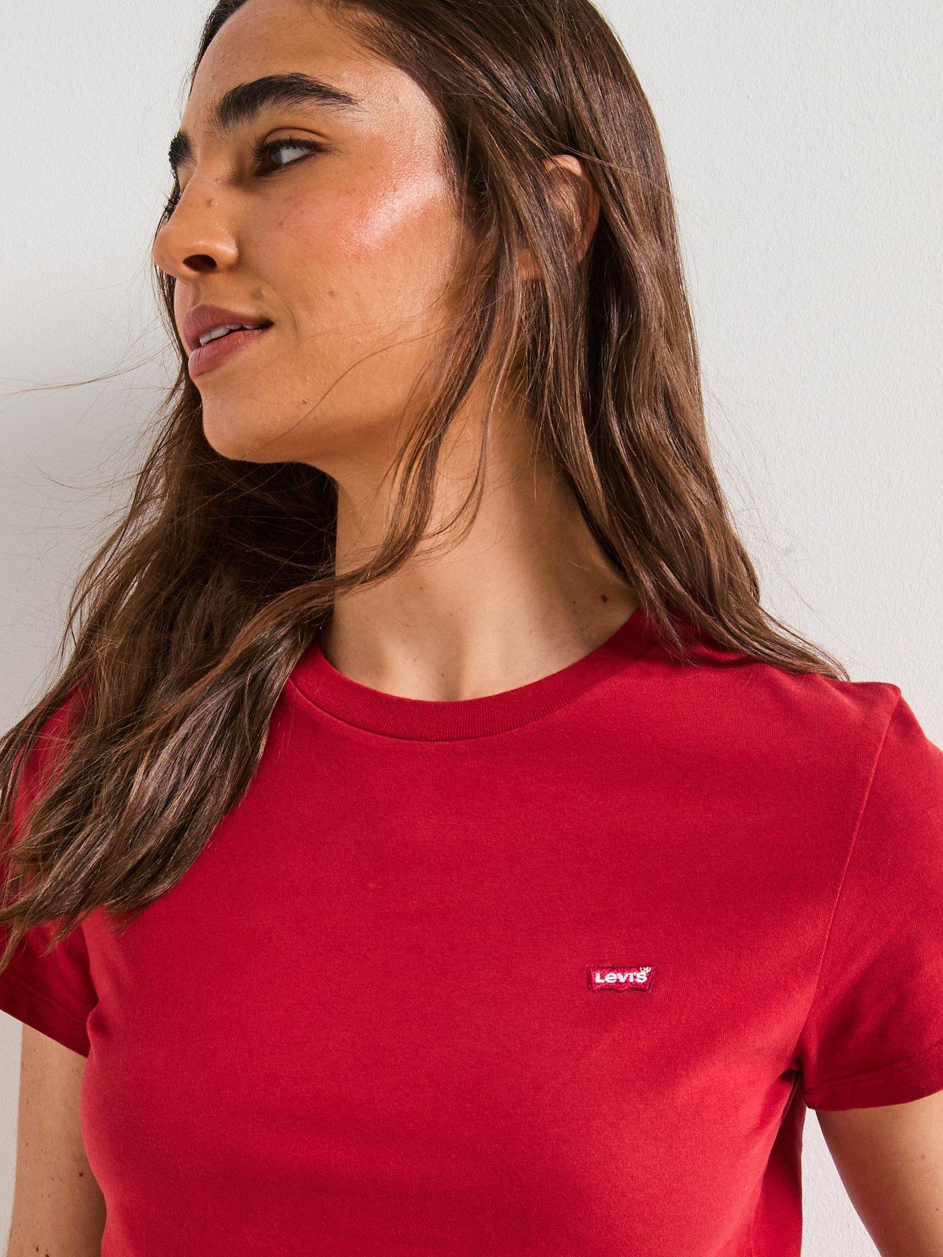 Image 5 of 6 of Levi's Perfect T-Shirt - Red