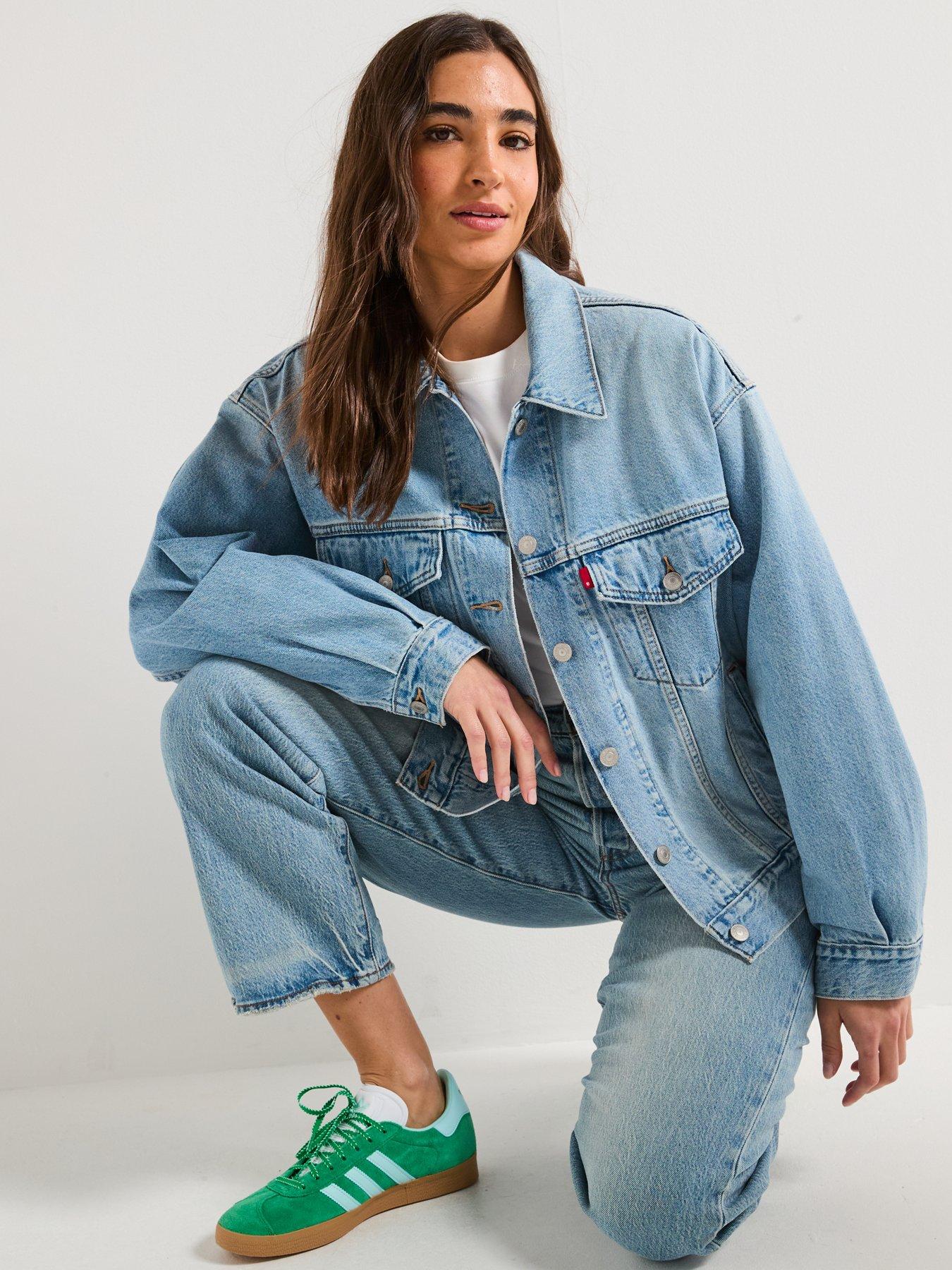 Levi's Ribcage Straight Ankle Jeans - Lets Share - Blue | Very