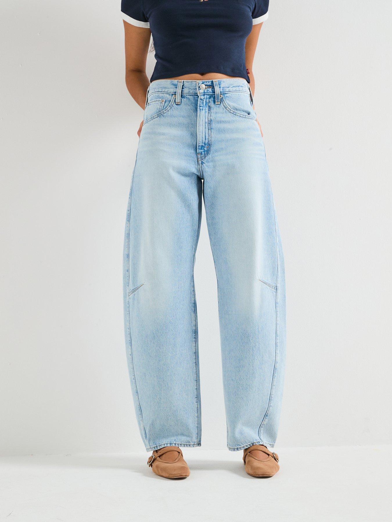 undefined Cinch Barrel Jeans - Abraided Art