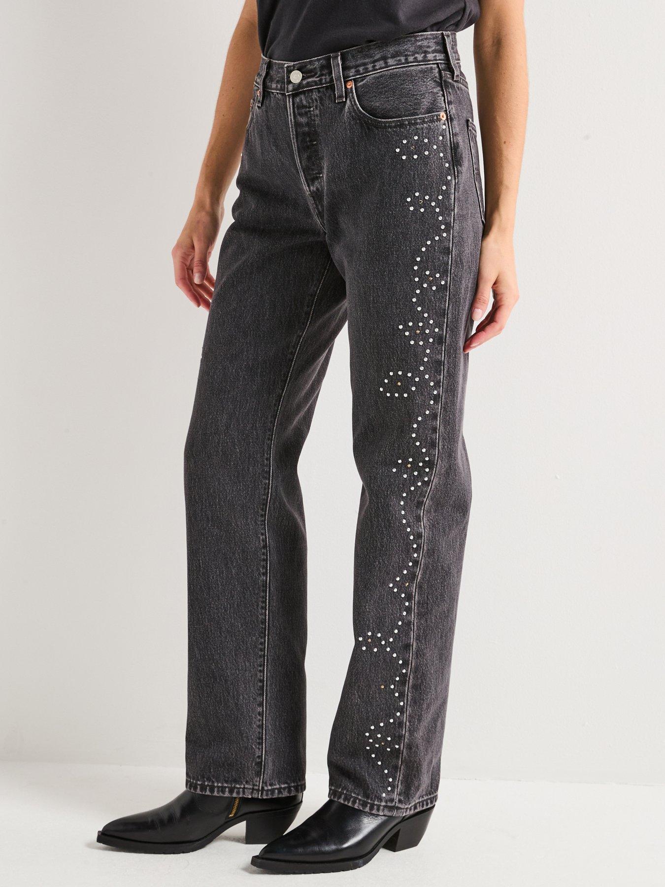 Levi's 501® 90S Jeans - Bejewelled - Black | Very
