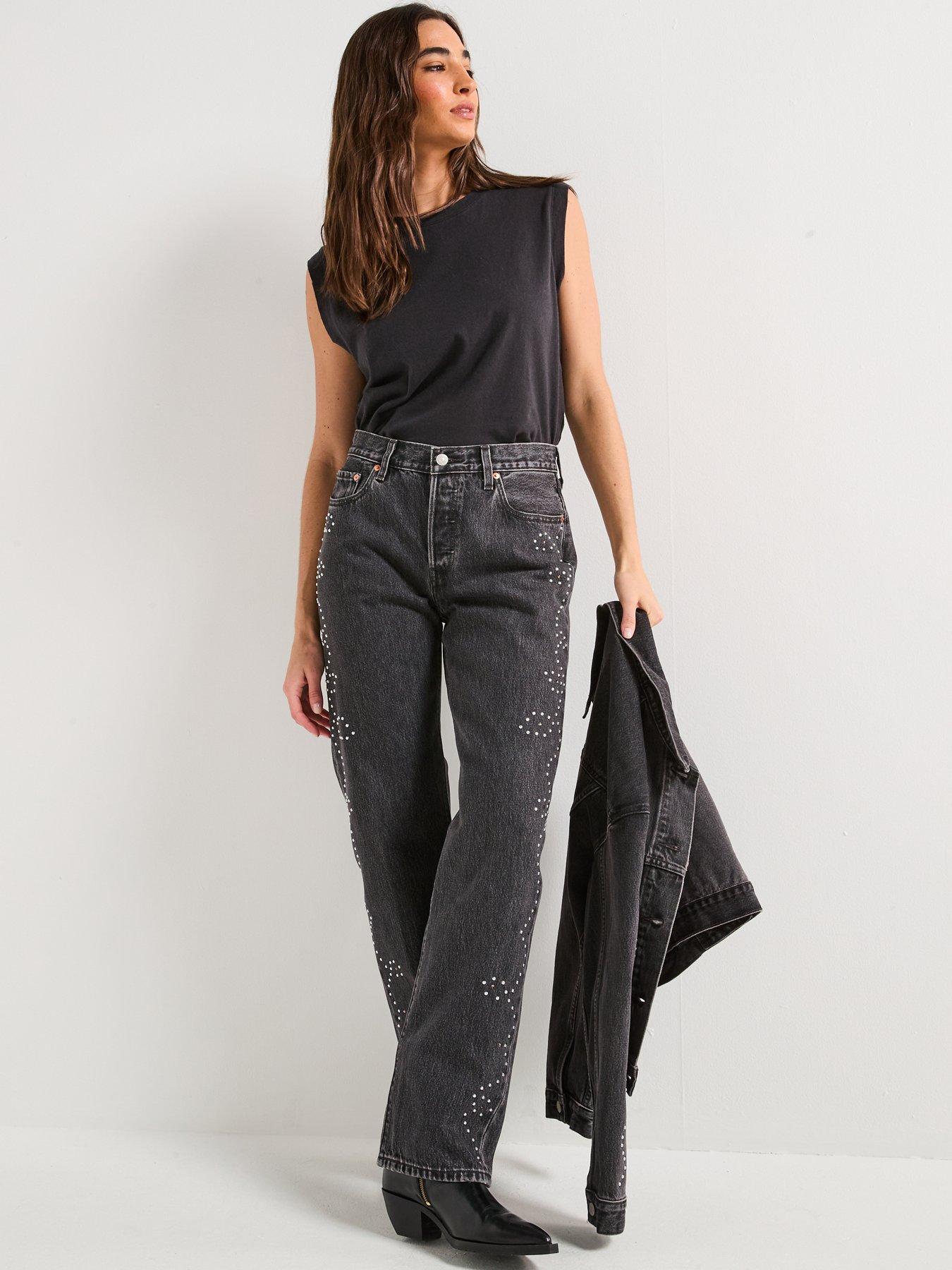 Levi's 501® 90S Jeans - Bejewelled - Black | Very