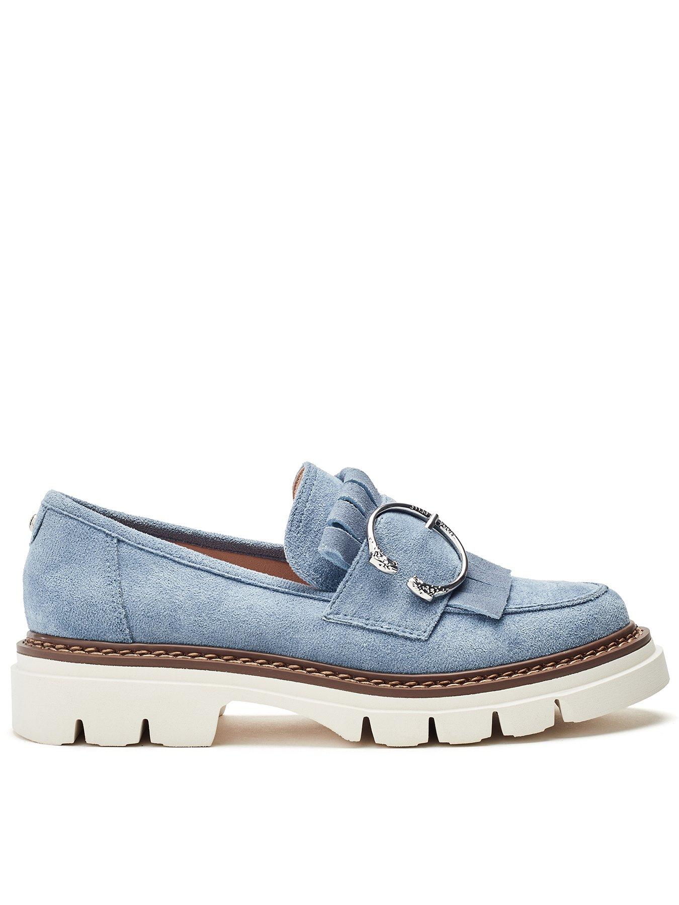 undefined Dallia Suede Loafer - Blue