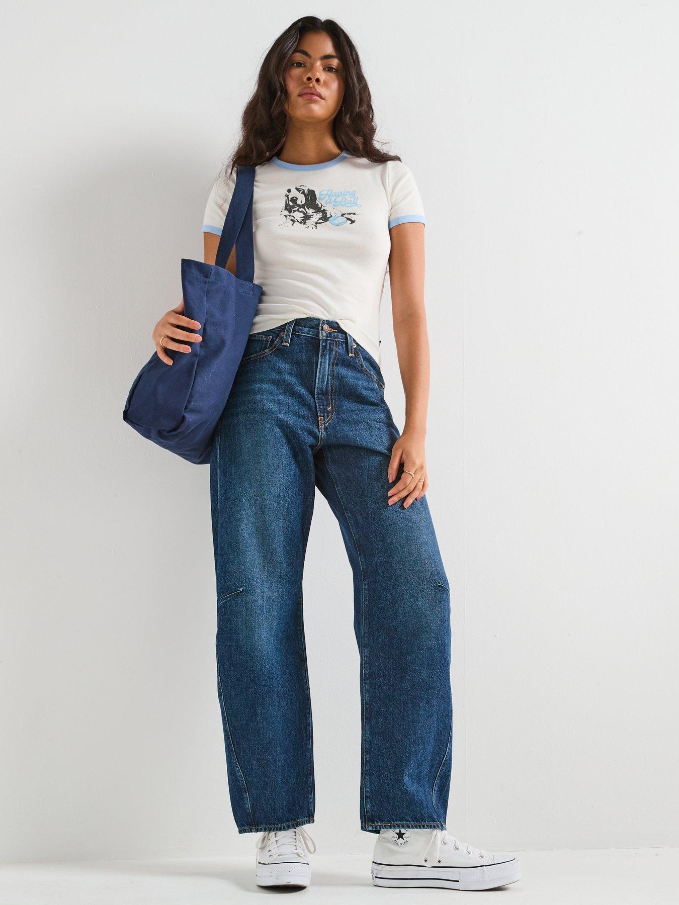 Levi's Cinch Barrel Jeans - New Shades Navy | Very