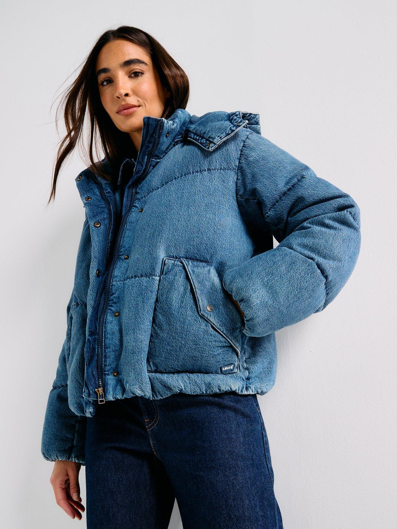undefined Western Bubble Short Puffer - City Worn Navy