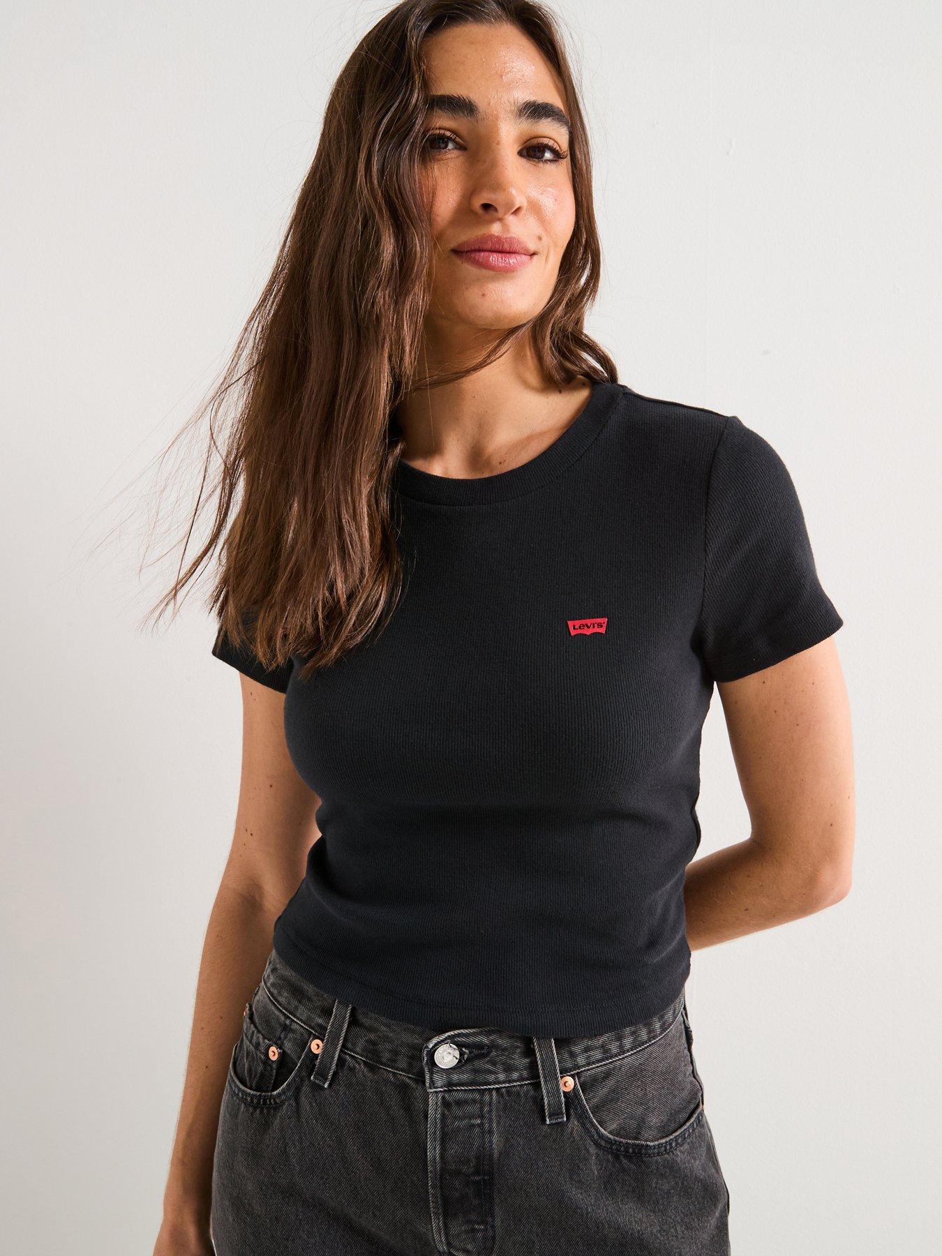 undefined Essential Sporty T-shirt - Caviar Cotton Blend