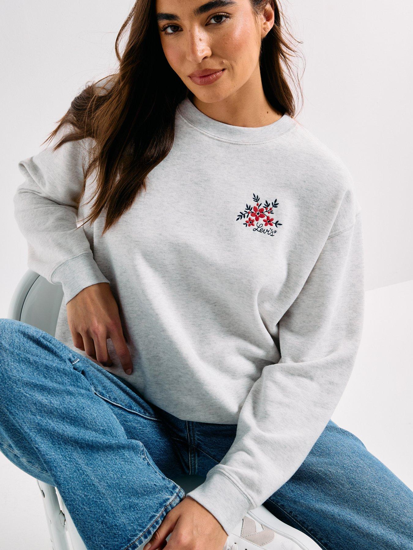 Levi's Graphic Everyday Crew Sweatshirt Crew Vicki Floral