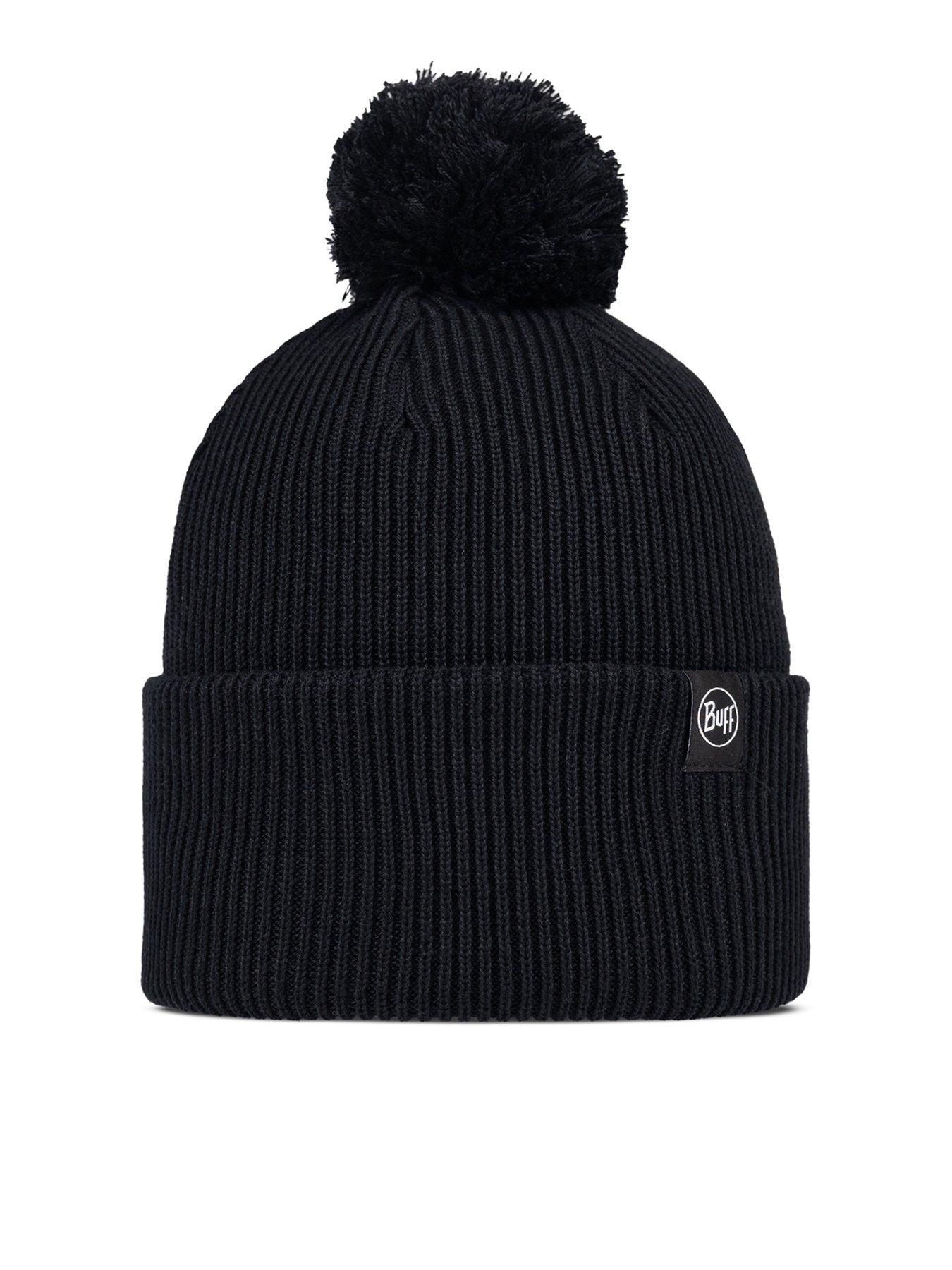 Buff Unisex Knitted Beanie Hat - Renvi Black