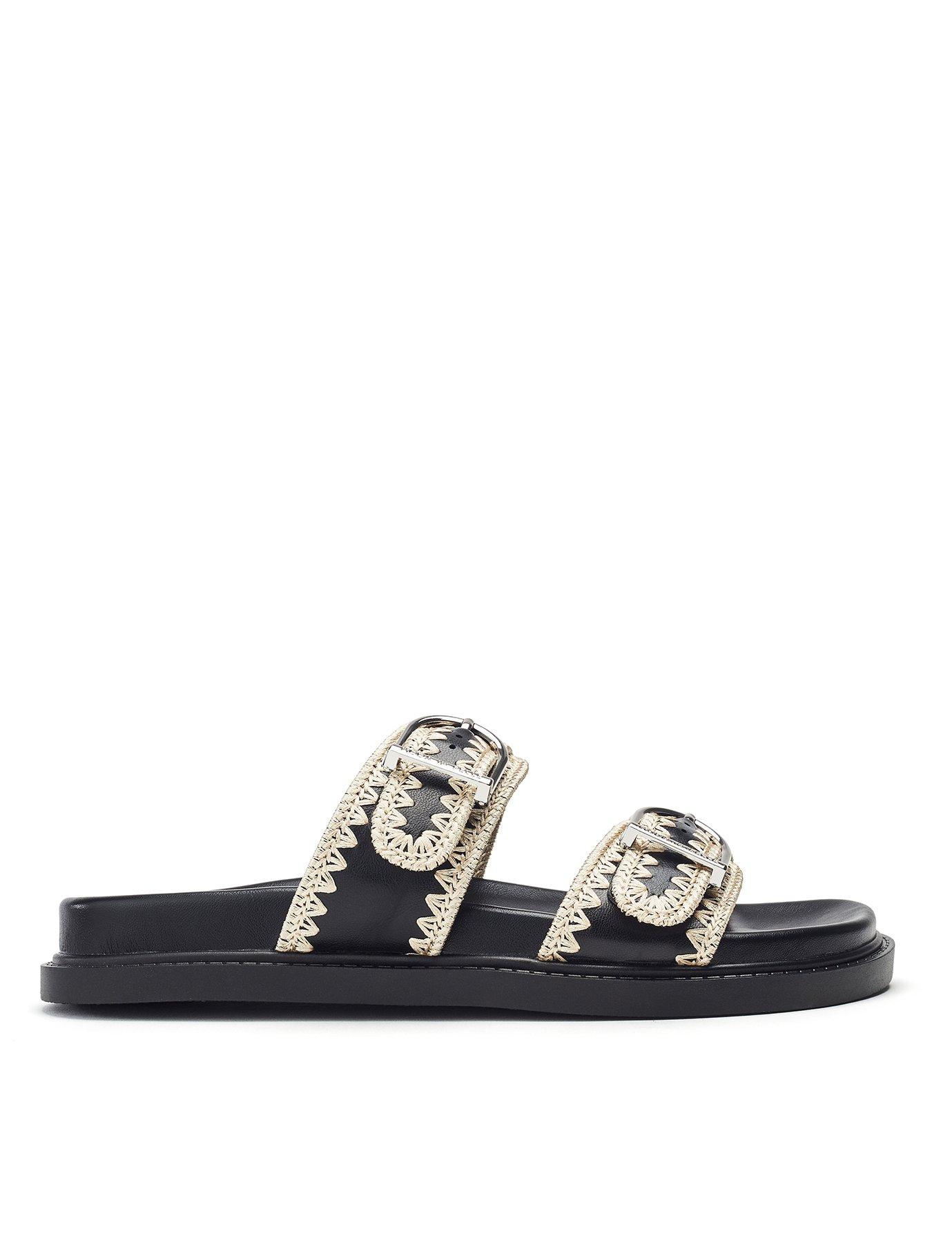 undefined Kerriki Buckle Sandal - Black