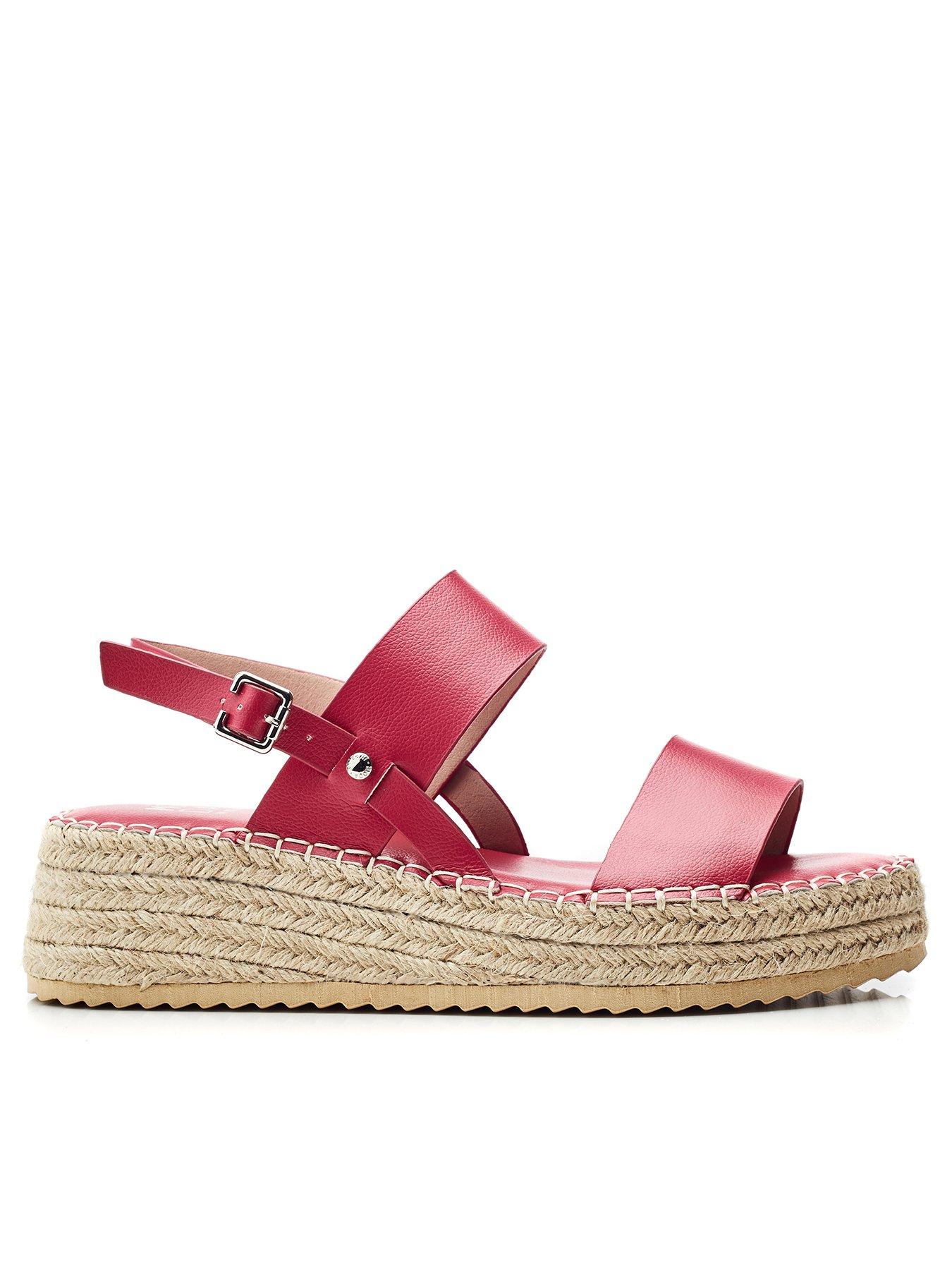 undefined Nashay Espadrille Sandal - Raspberry