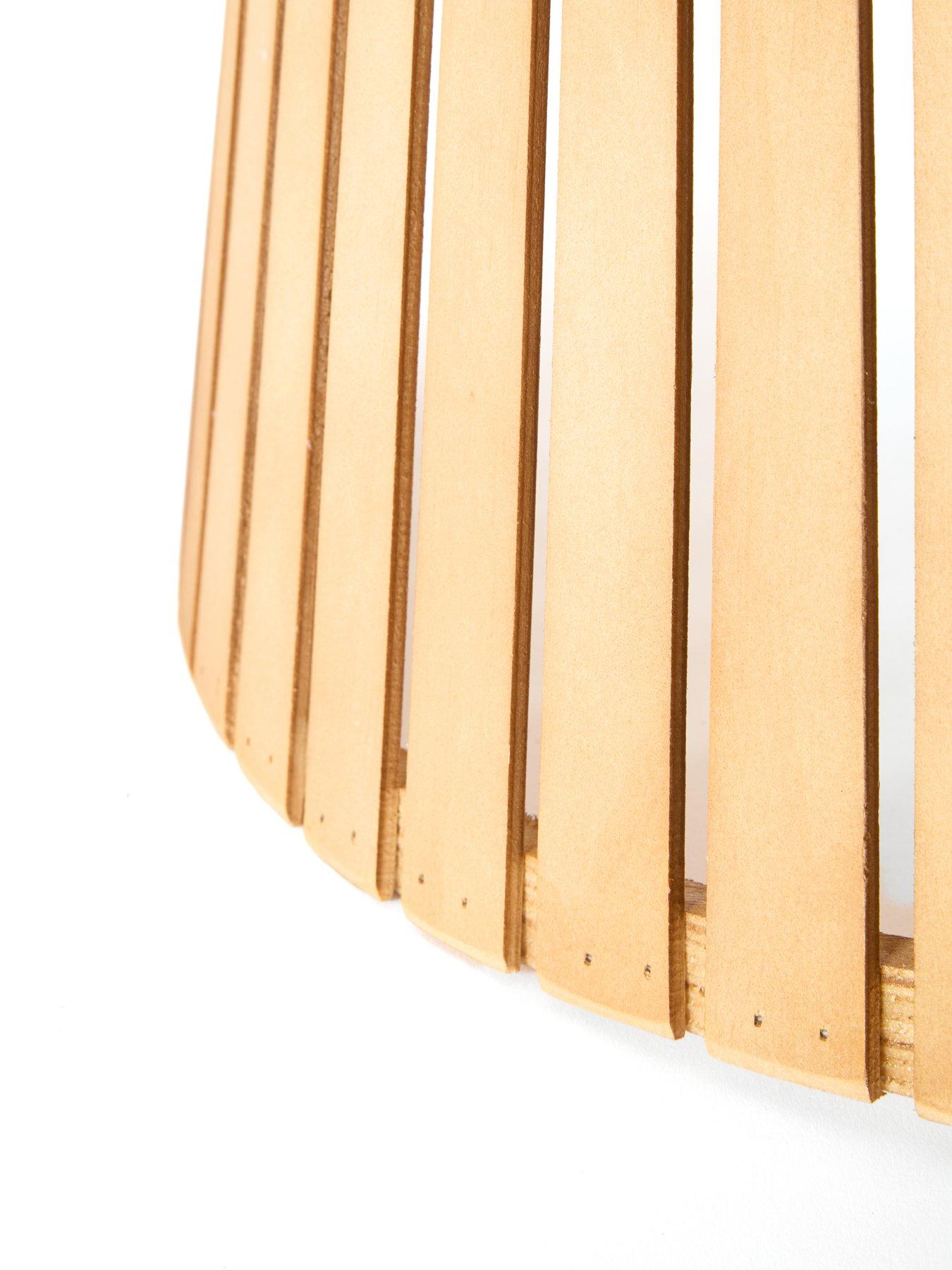 Image 4 of 6 of Festive Wooden Slat Christmas Tree Skirt - 66 cm