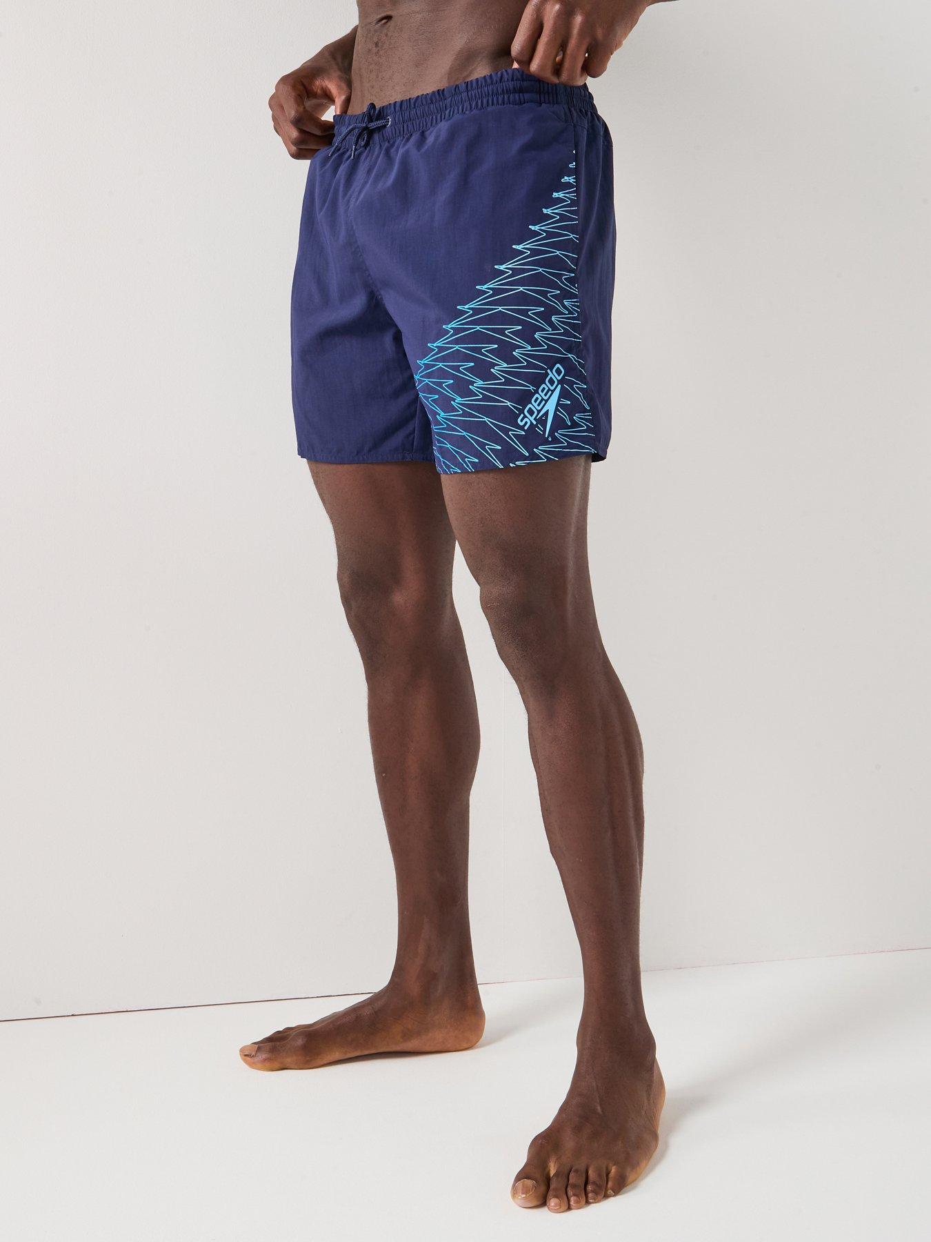 Speedo Mens Medley Logo 16 Inch Watershort - Navy | Very