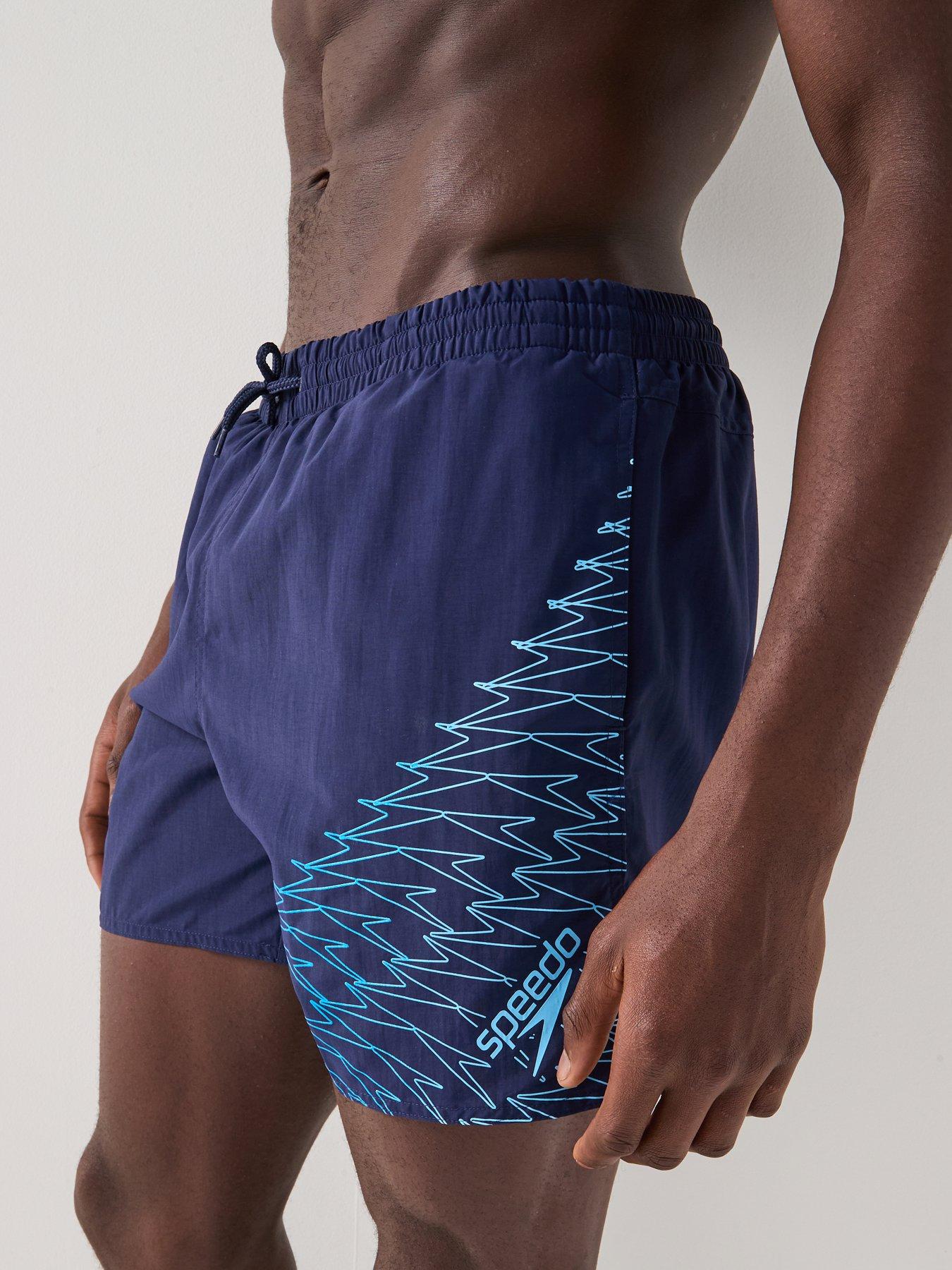 Speedo Mens Medley Logo 16 Inch Watershort - Navy | Very
