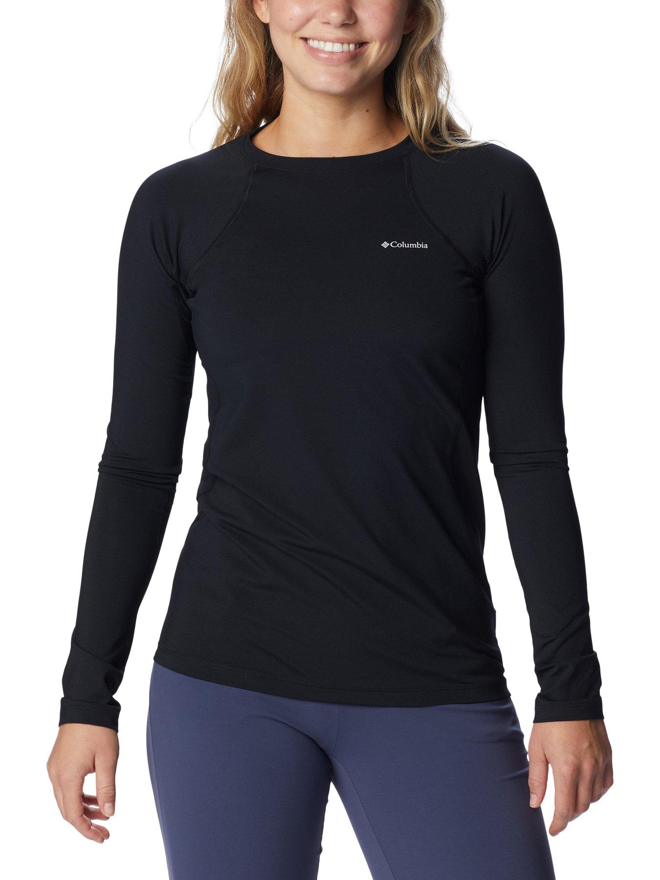 Image 1 of 5 of Columbia Women's Midweight Stretch Long Sleeve Top - Black