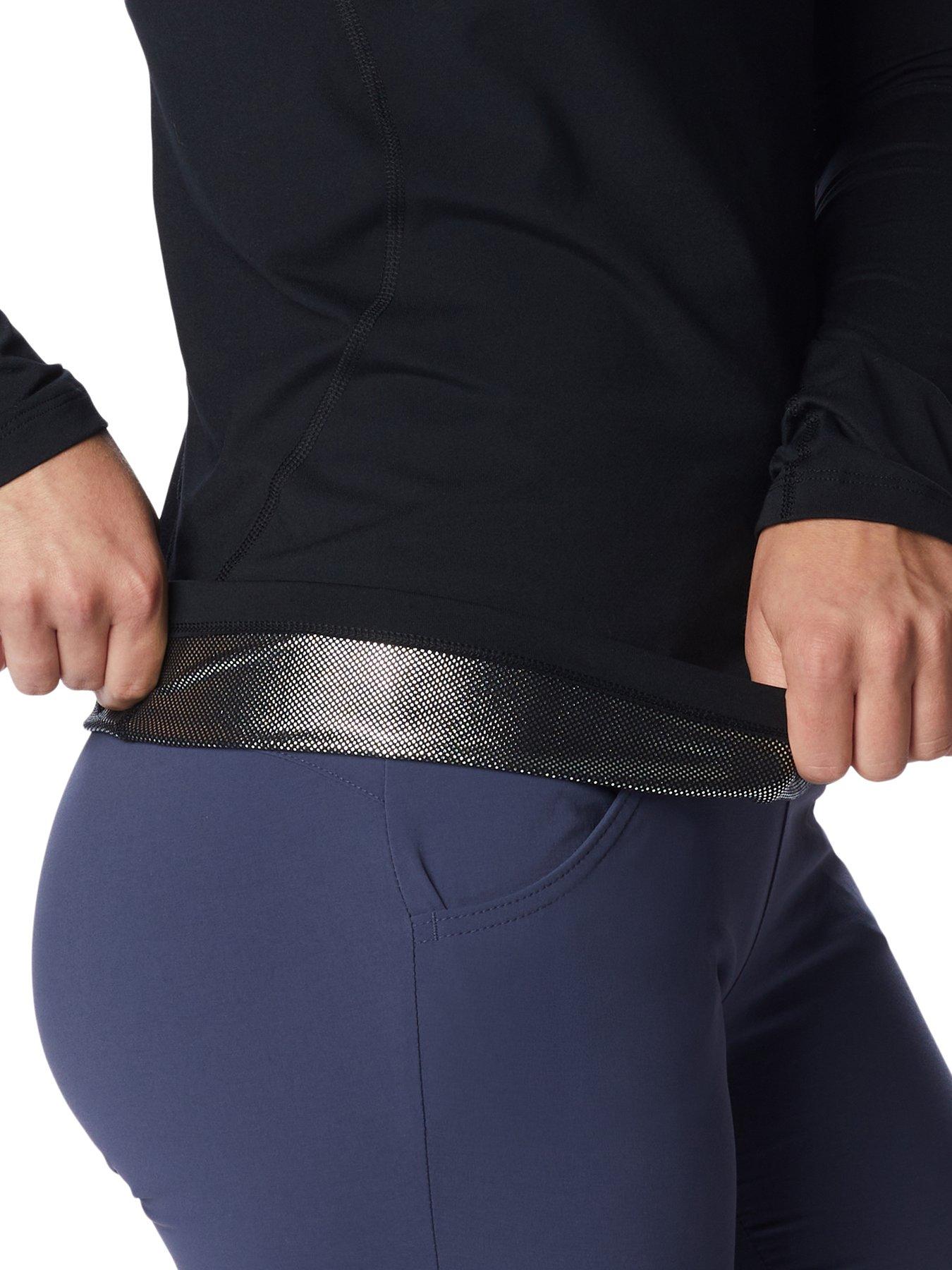 Image 4 of 5 of Columbia Women's Midweight Stretch Long Sleeve Top - Black