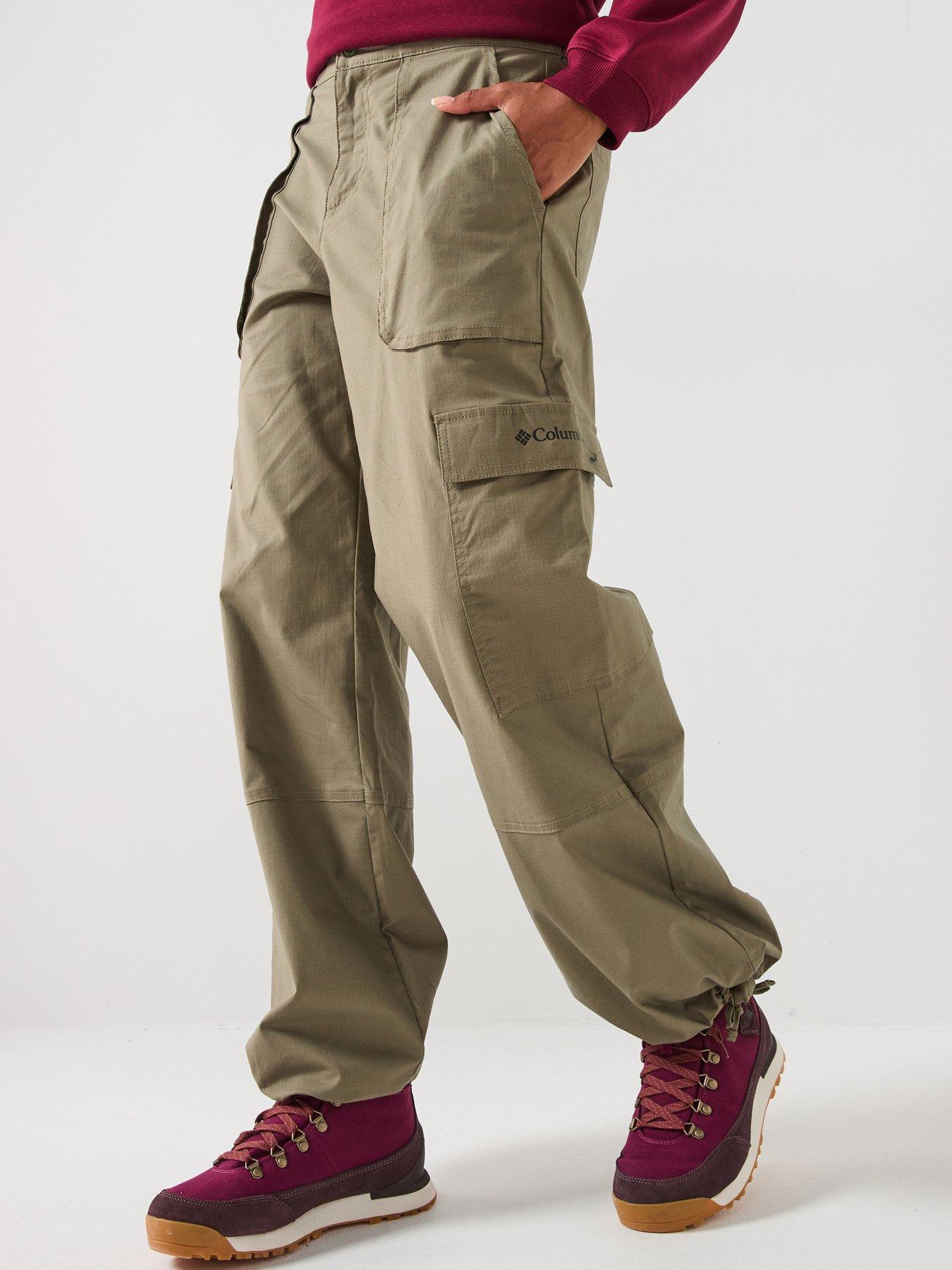 Columbia Women'S Brea Falls Cotton Ripstop Pant - Green