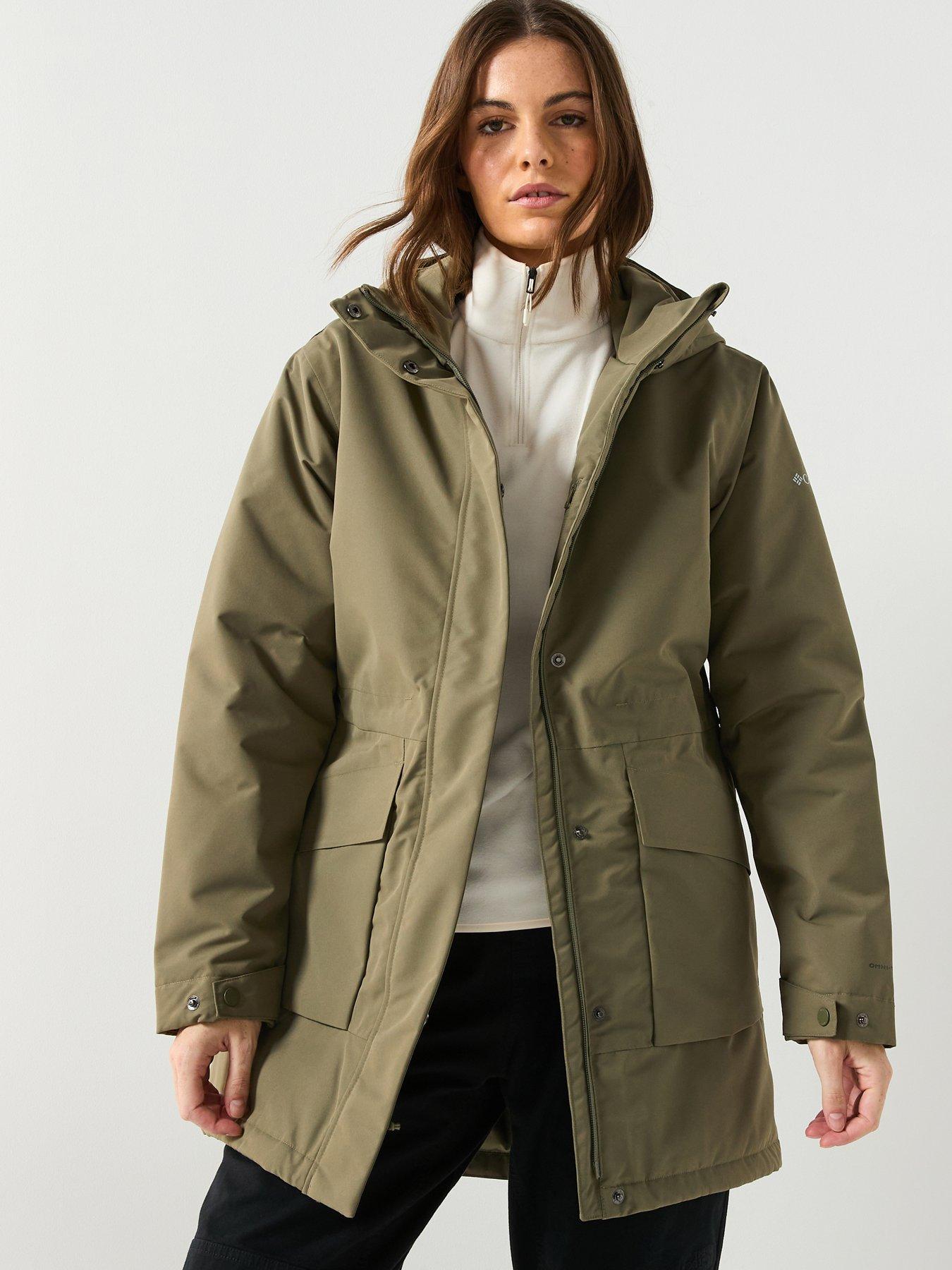 Columbia Women's Pulaski Parka, Green, Size S, Women