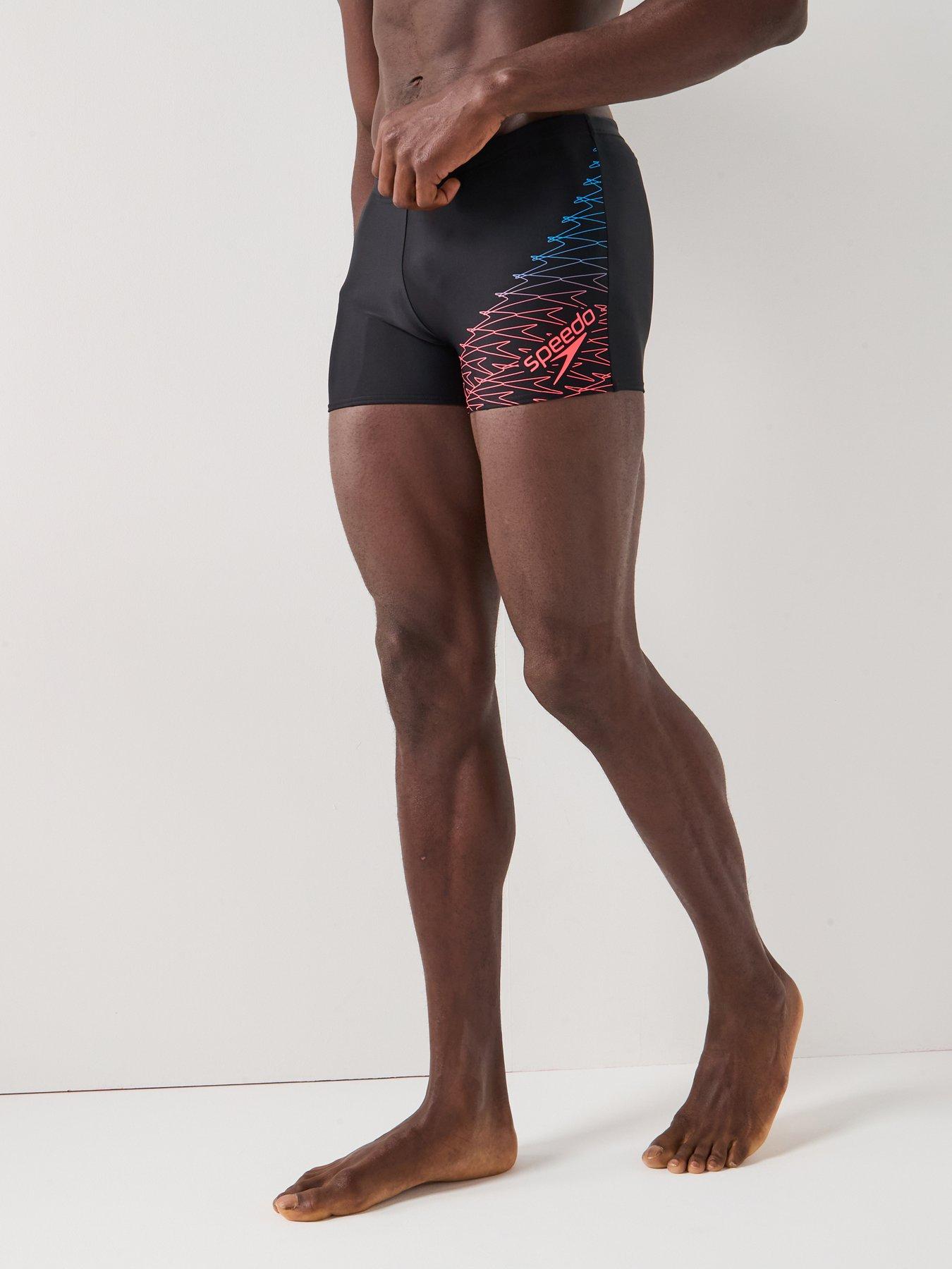 undefined Mens Medley Logo Aquashort - Black/multi