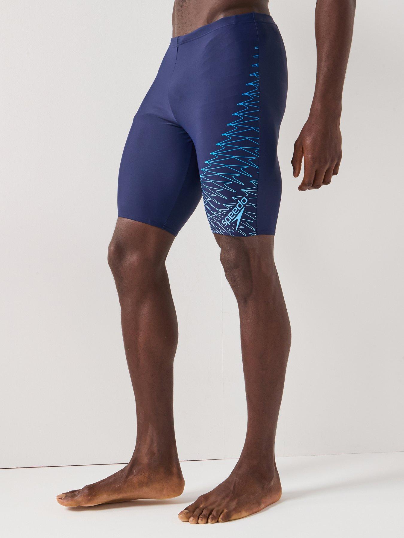 undefined Mens Medley Logo Jammer - Navy