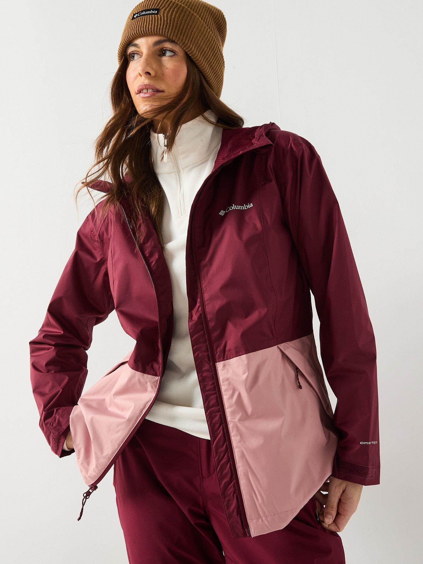 Columbia Women's Inner Limits Iii Jacket - Burgundy