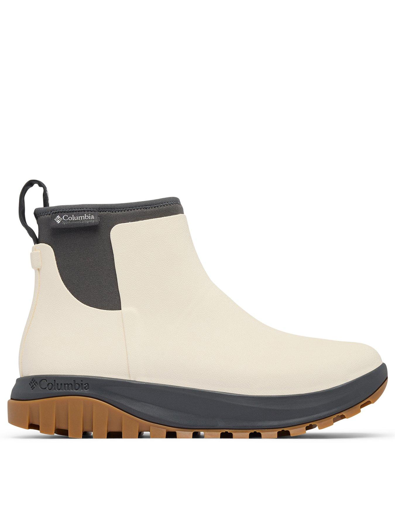 Columbia Women's Waterproof Snowtrot Slush Snow Boots - White