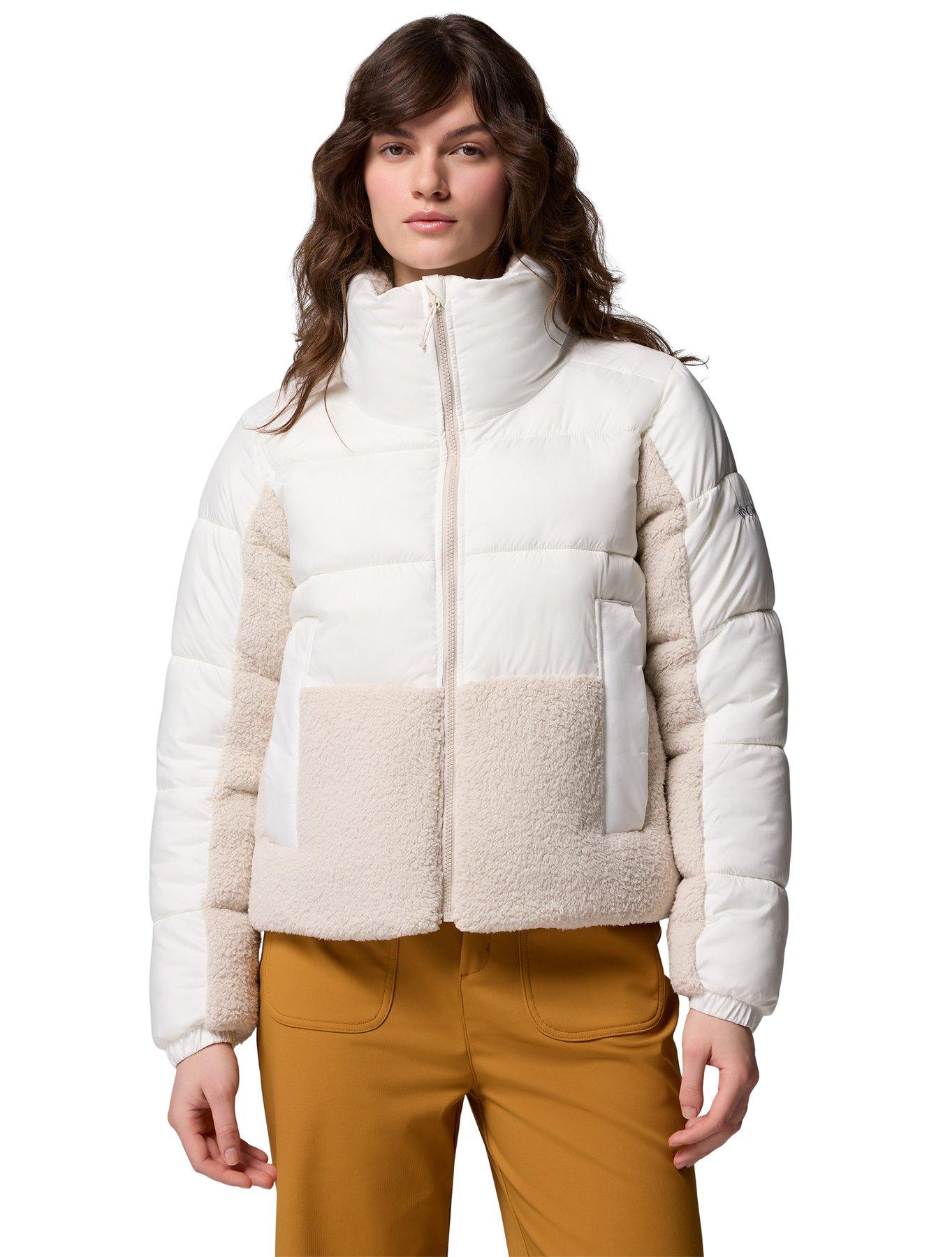 Columbia Women's Leadbetter Point Ii Sherpa Hybrid - White
