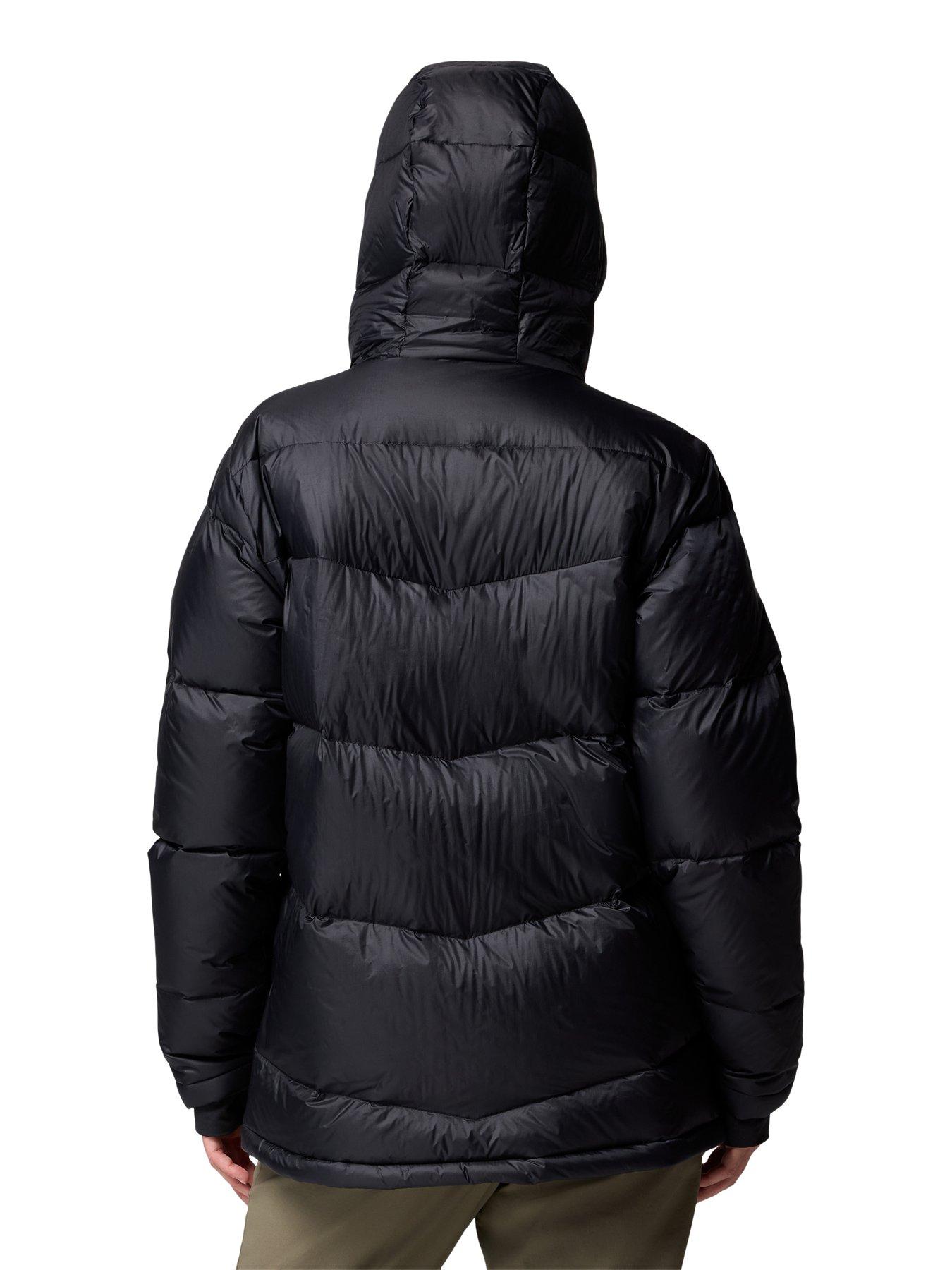 Image 2 of 6 of Columbia Women's Cloudview Down Hooded Jacket - Black