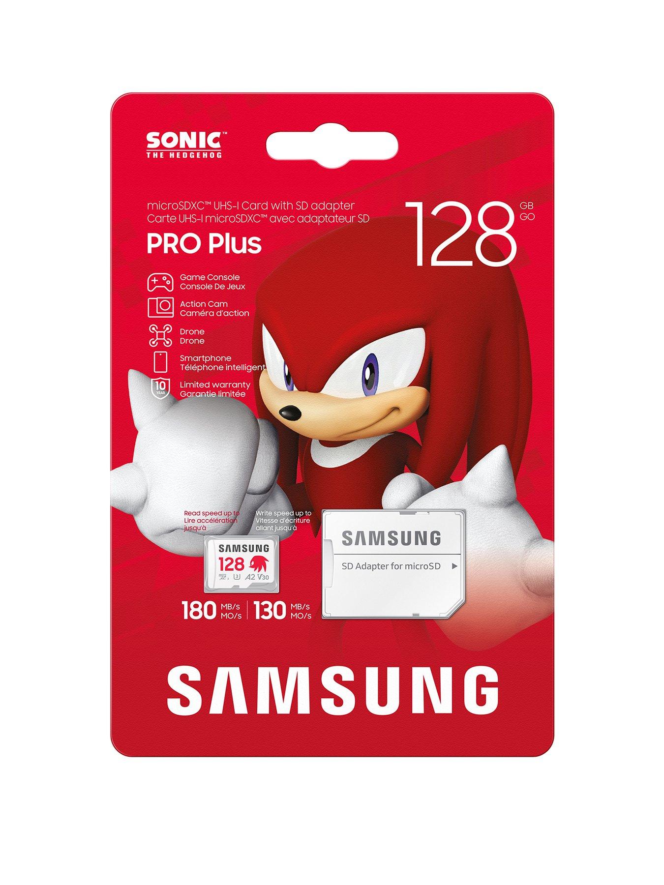 undefined Sonic PRO Plus microSD Memory Card with Adapter, 128GB microSDXC
