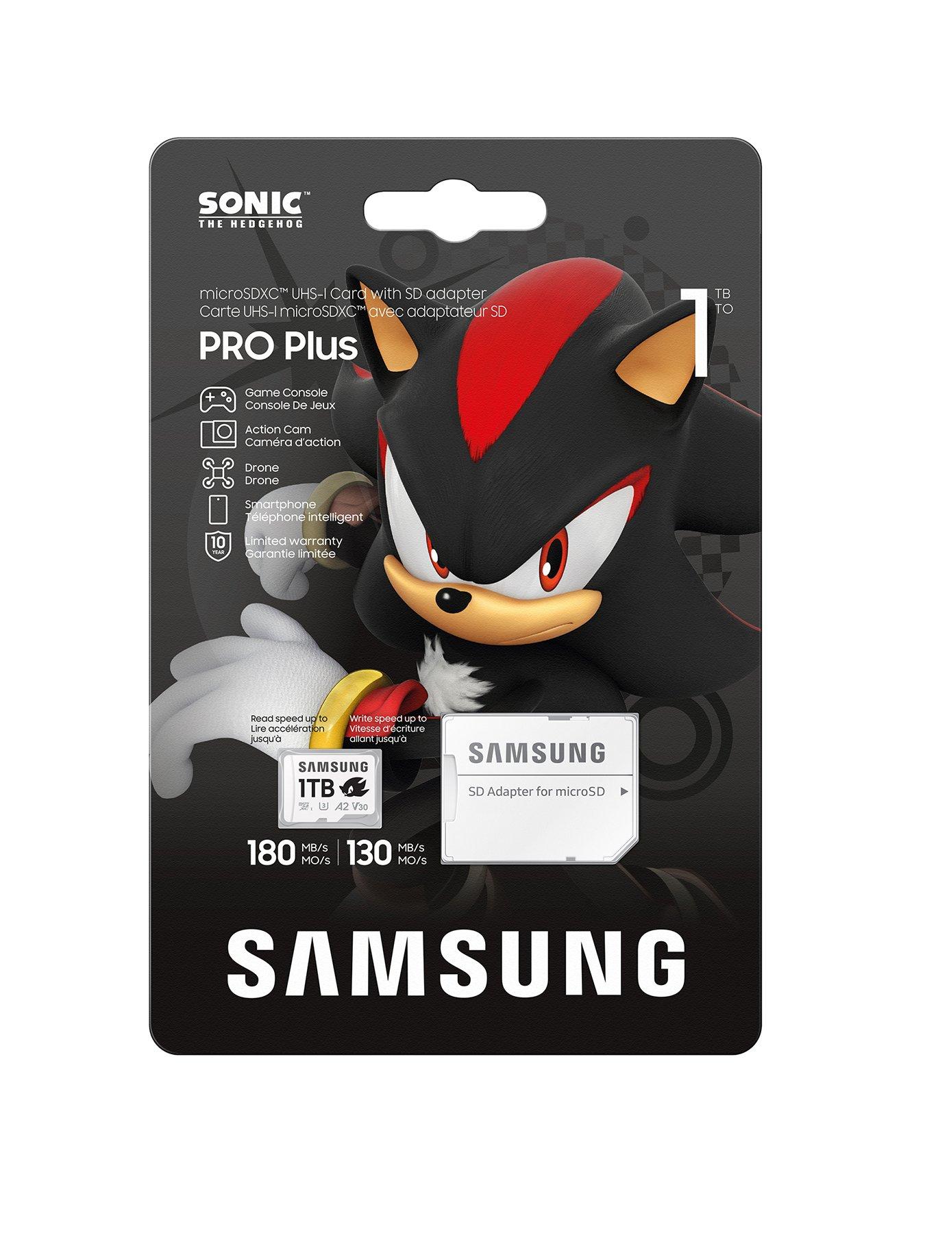 undefined Sonic PRO Plus microSD Memory Card with Adapter, 1TB microSDXC