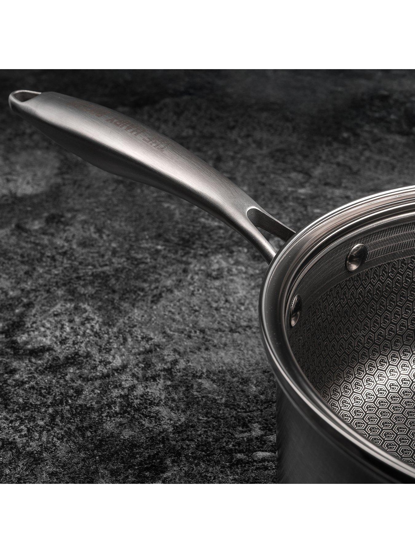 Image 2 of 6 of HAIRY BIKERS WORLD Hex Guard Set Of 3 Saucepans
