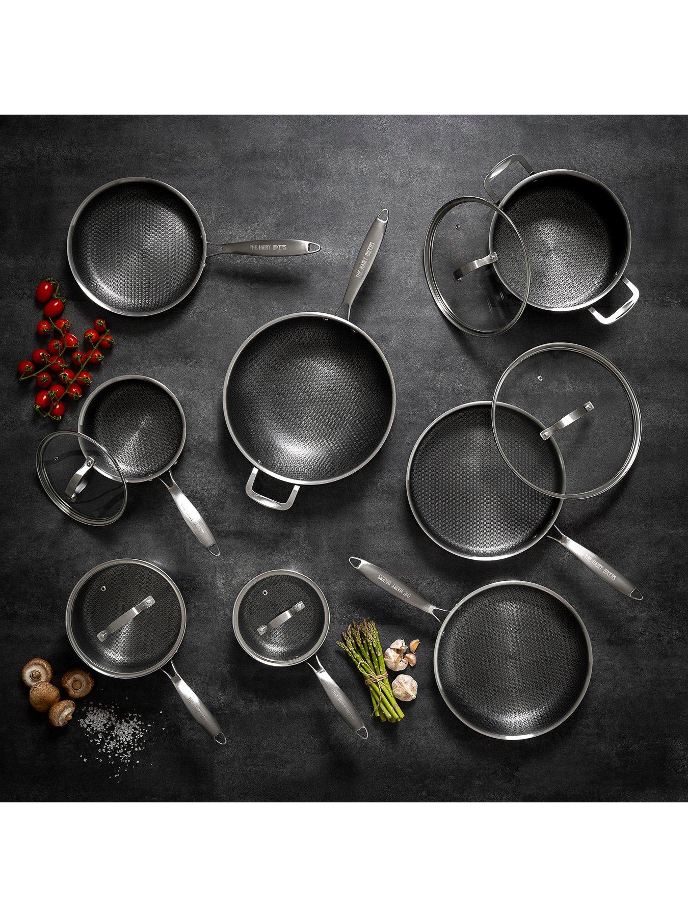 Image 6 of 6 of HAIRY BIKERS WORLD Hex Guard Set Of 3 Saucepans