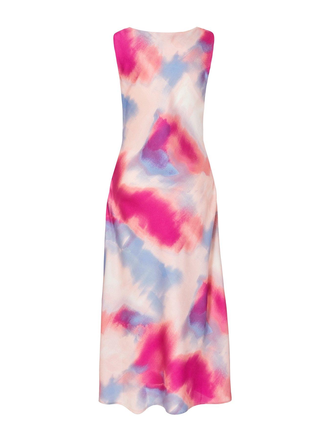 quiz hot pink dress Pink Quiz Embellished Sequin Maxi Dress