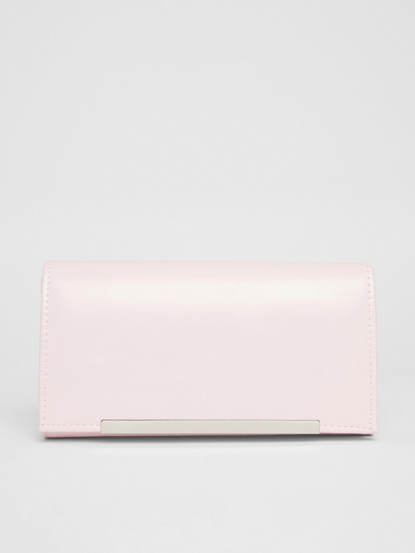 undefined Pink Long Clutch Bag