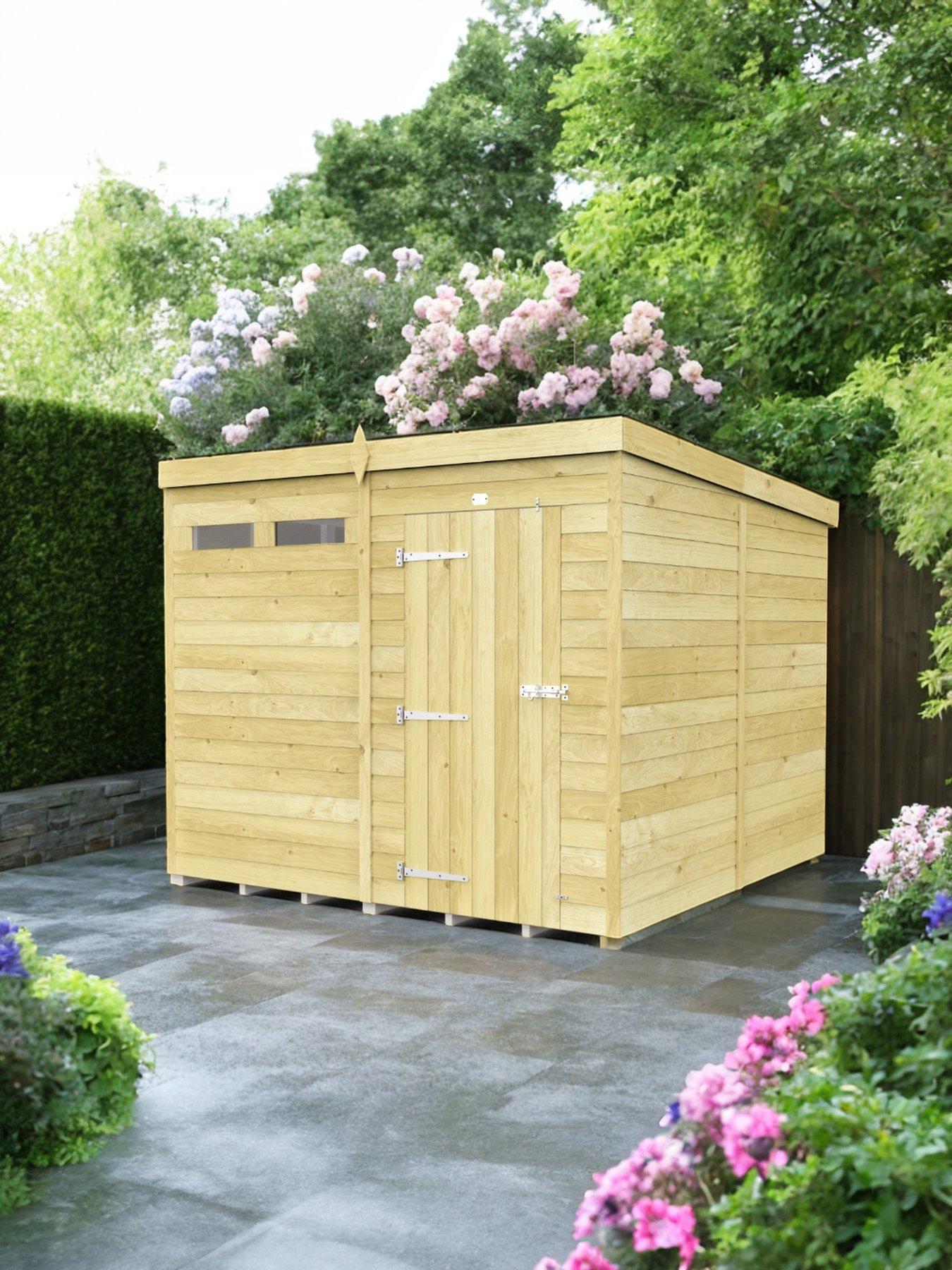 undefined 8 x 8 Security Pent Shed