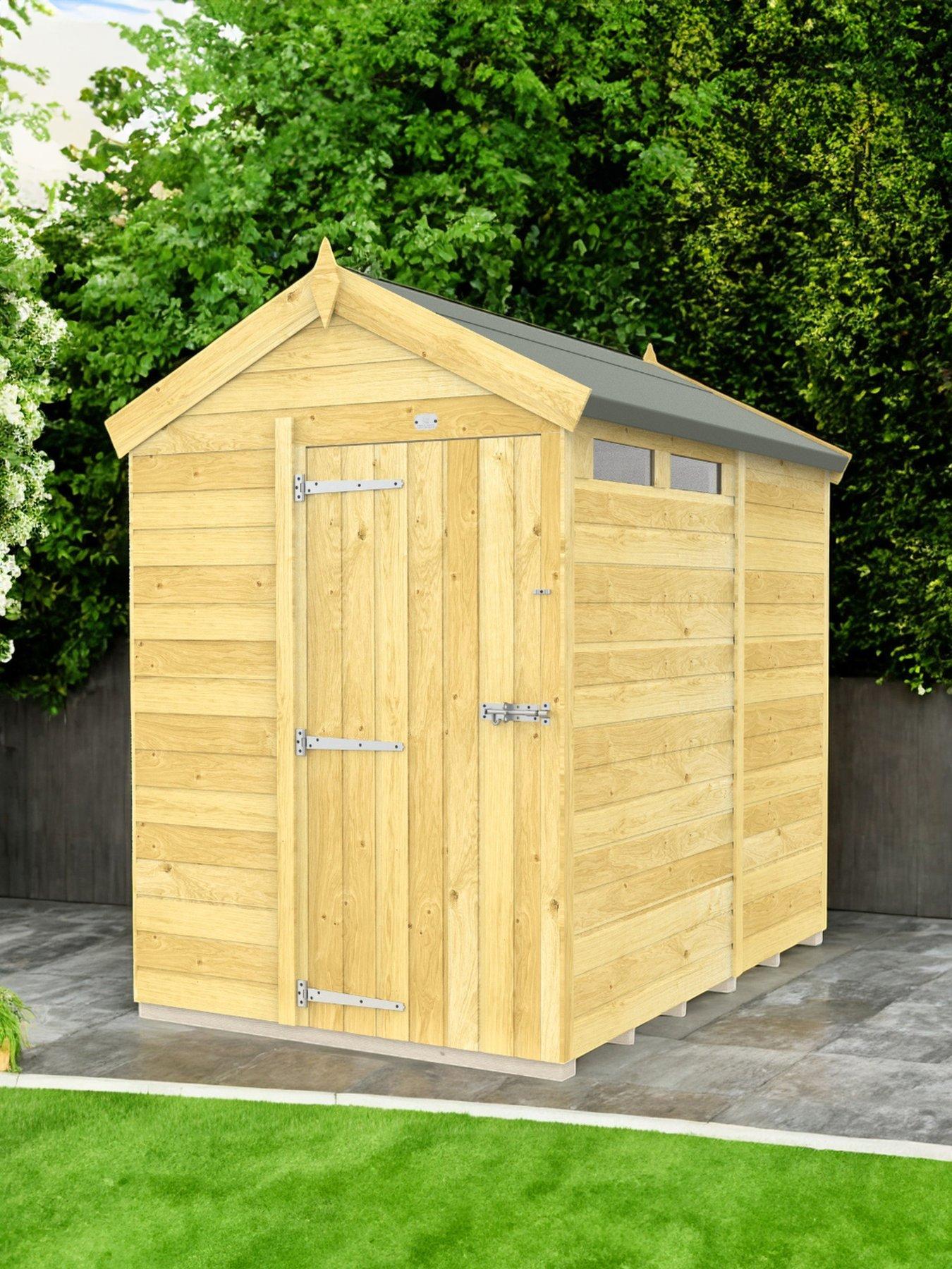 undefined 5 x 7 Apex Security Shed