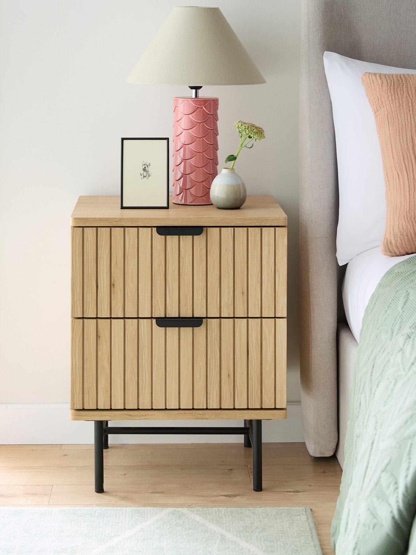 The Very Collection Harlow 2 Drawer Bedside - FSC® Certified
