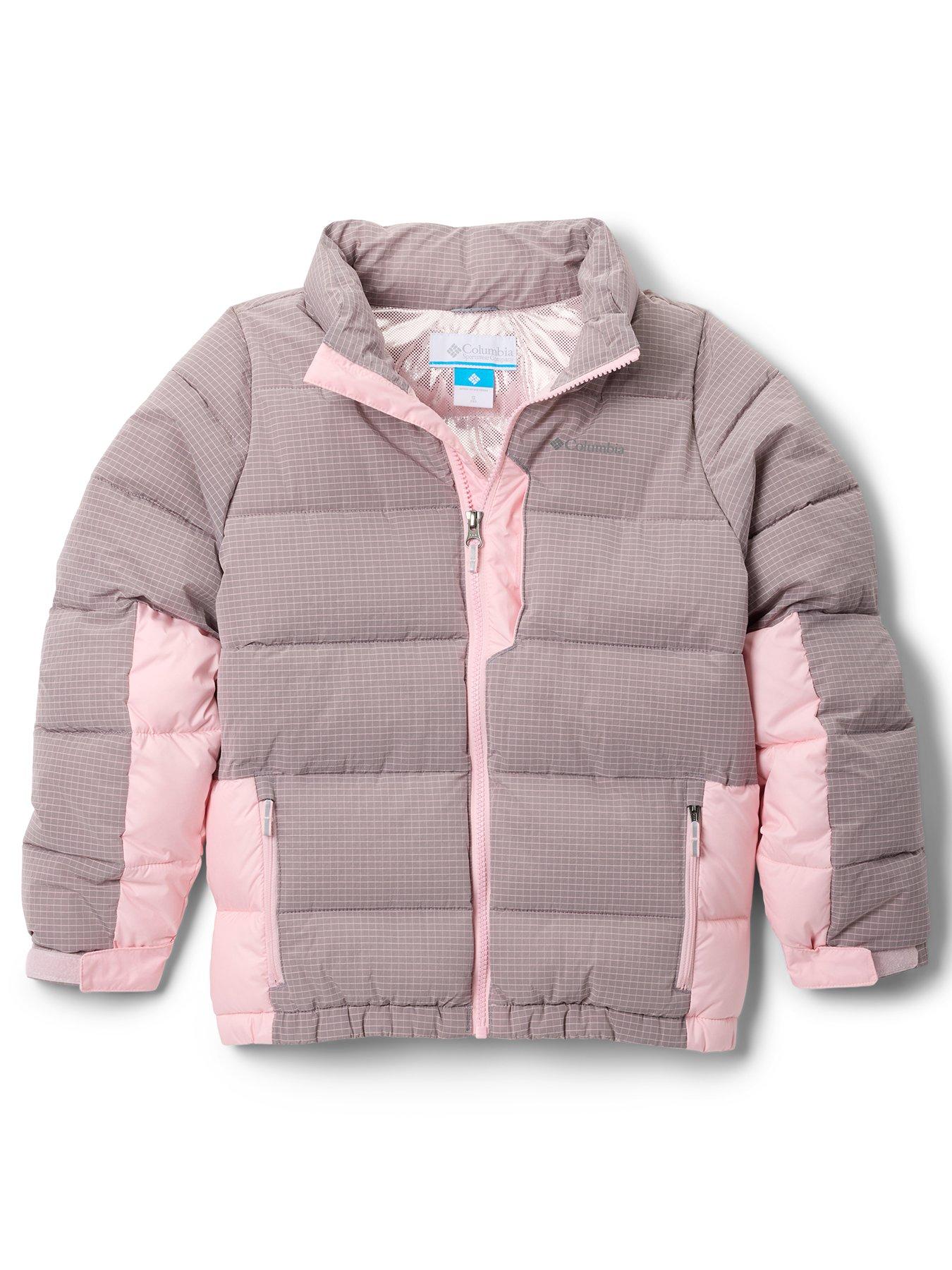 Columbia Youth Unisex Pike Lake Novelty Jacket, Pink, Size Xl