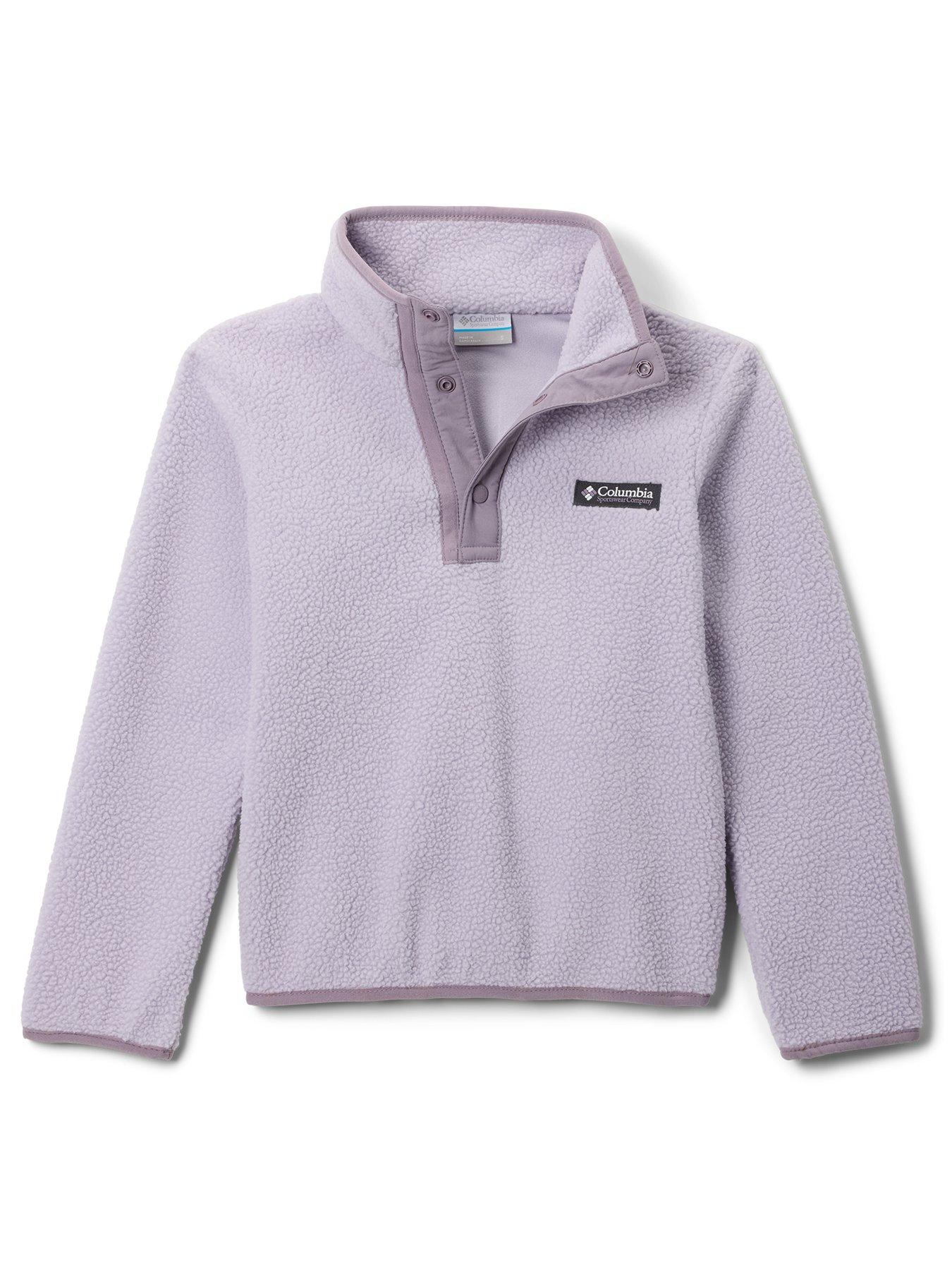 Columbia Youth Unisex Helvetia Ii Half Snap Fleece - Purple