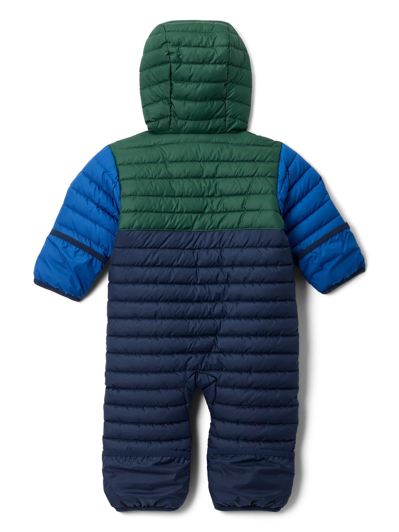 Image 2 of 4 of Columbia Youth Infant Powder Lite II Reversible Bunting All In One- Navy