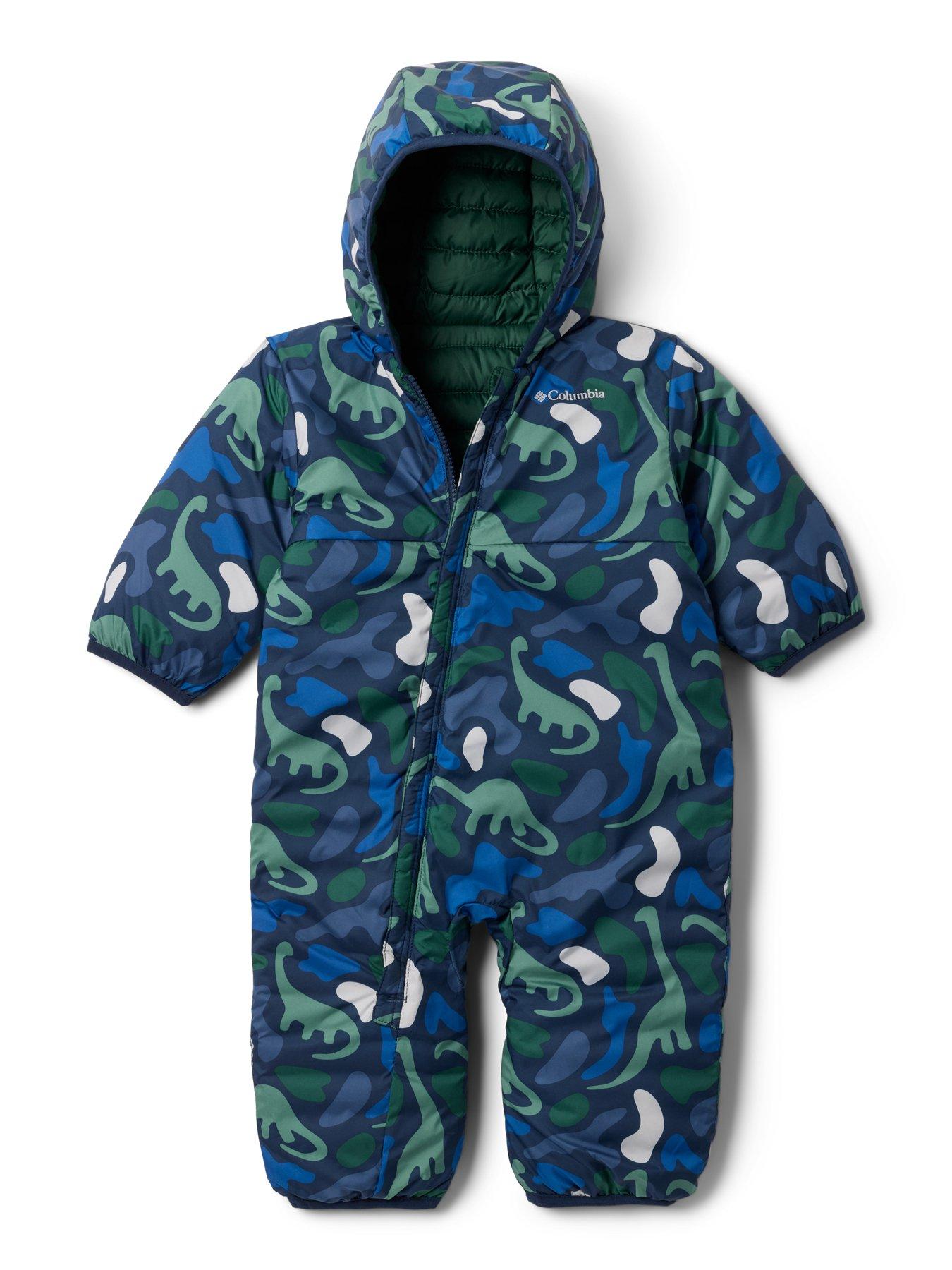 Image 3 of 4 of Columbia Youth Infant Powder Lite II Reversible Bunting All In One- Navy