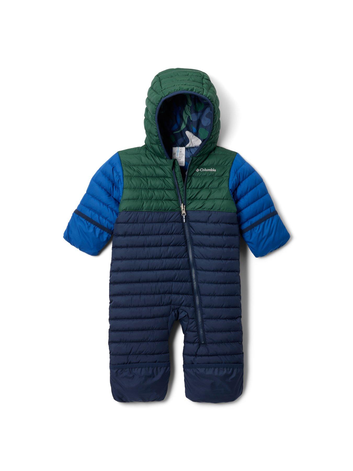 Image 4 of 4 of Columbia Youth Infant Powder Lite II Reversible Bunting All In One- Navy