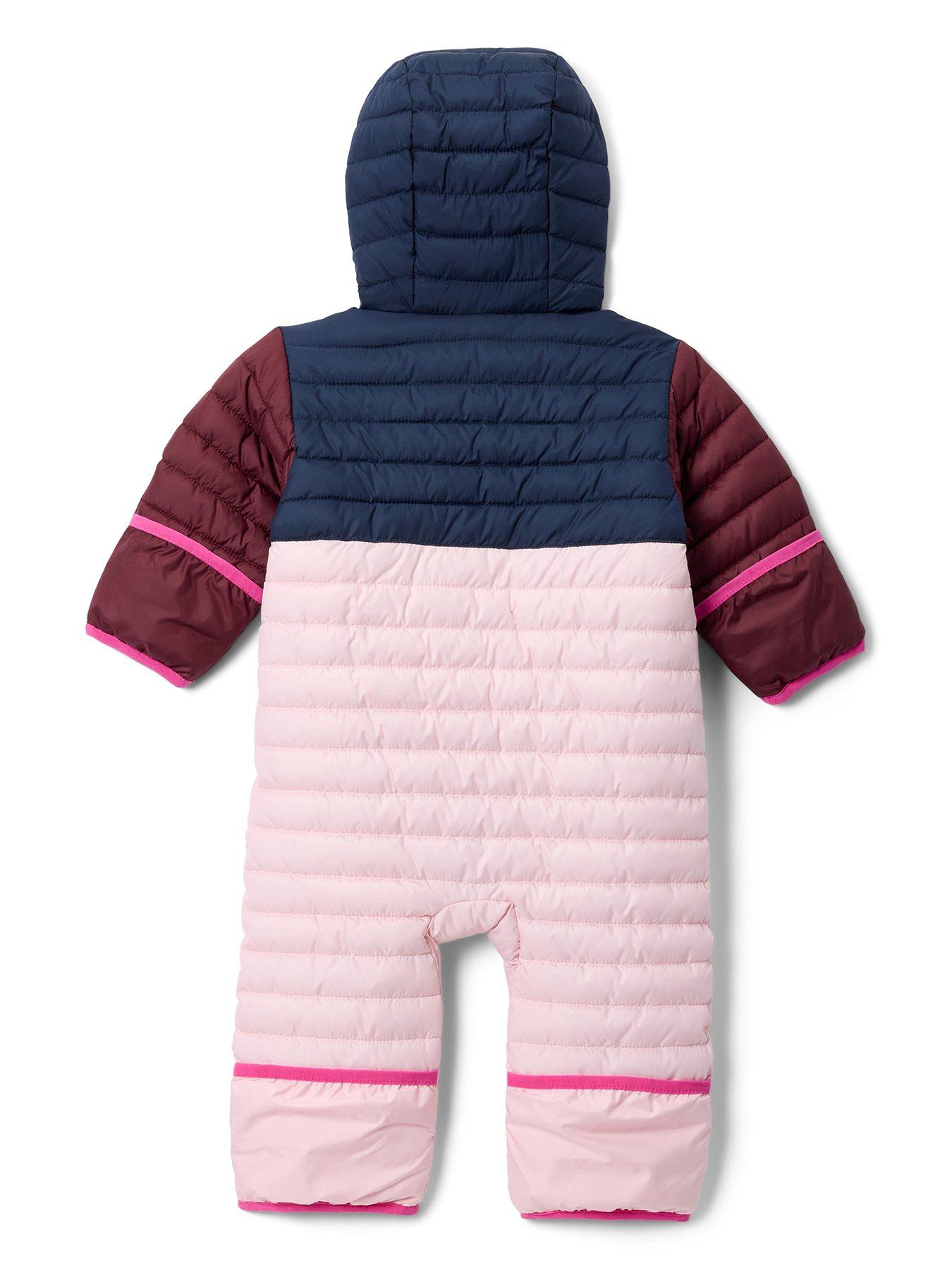 Image 2 of 4 of Columbia Youth Infant Powder Lite Ii Reversible Bunting All In One- Pink
