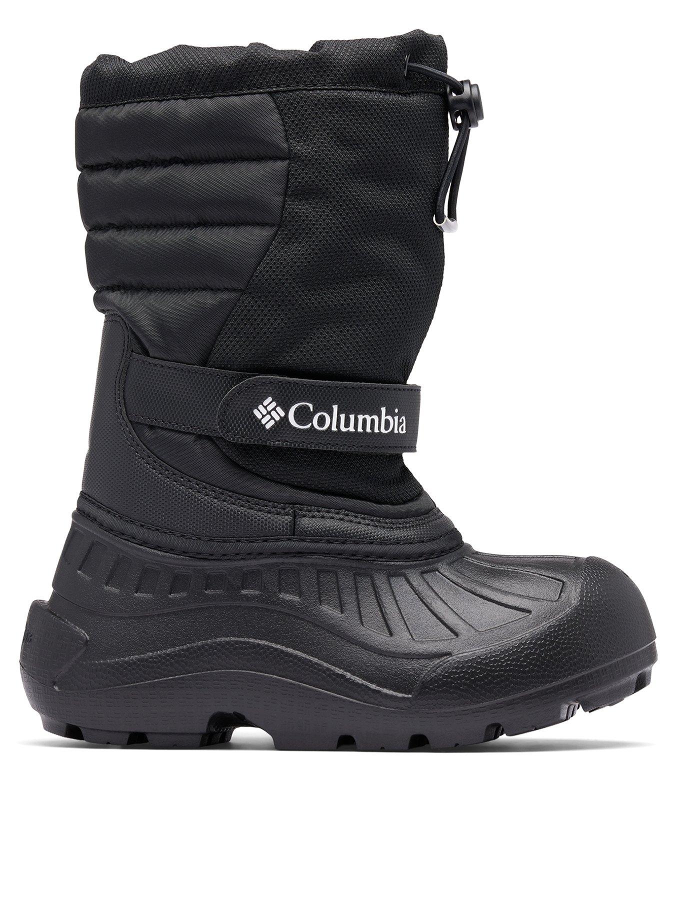 Columbia Youth Unisex Youth Powderbug Snowlite Winter Boot - Black