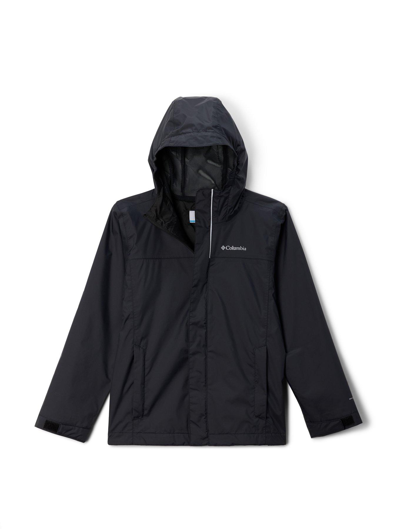 Columbia Youth Boys Watertight Ii Jacket, Black, Size Xl