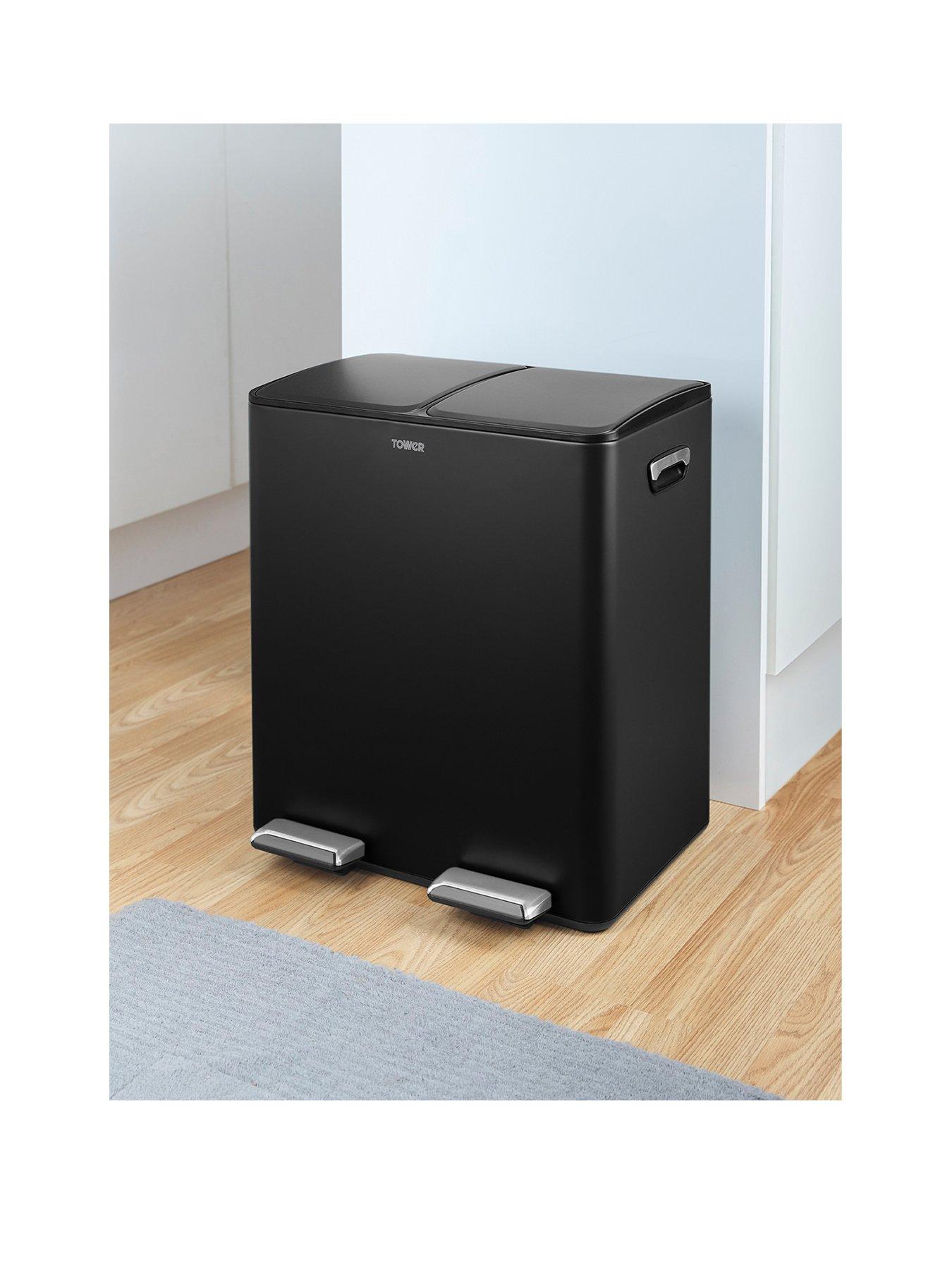 Tower 40l Recycling Pedal Bin