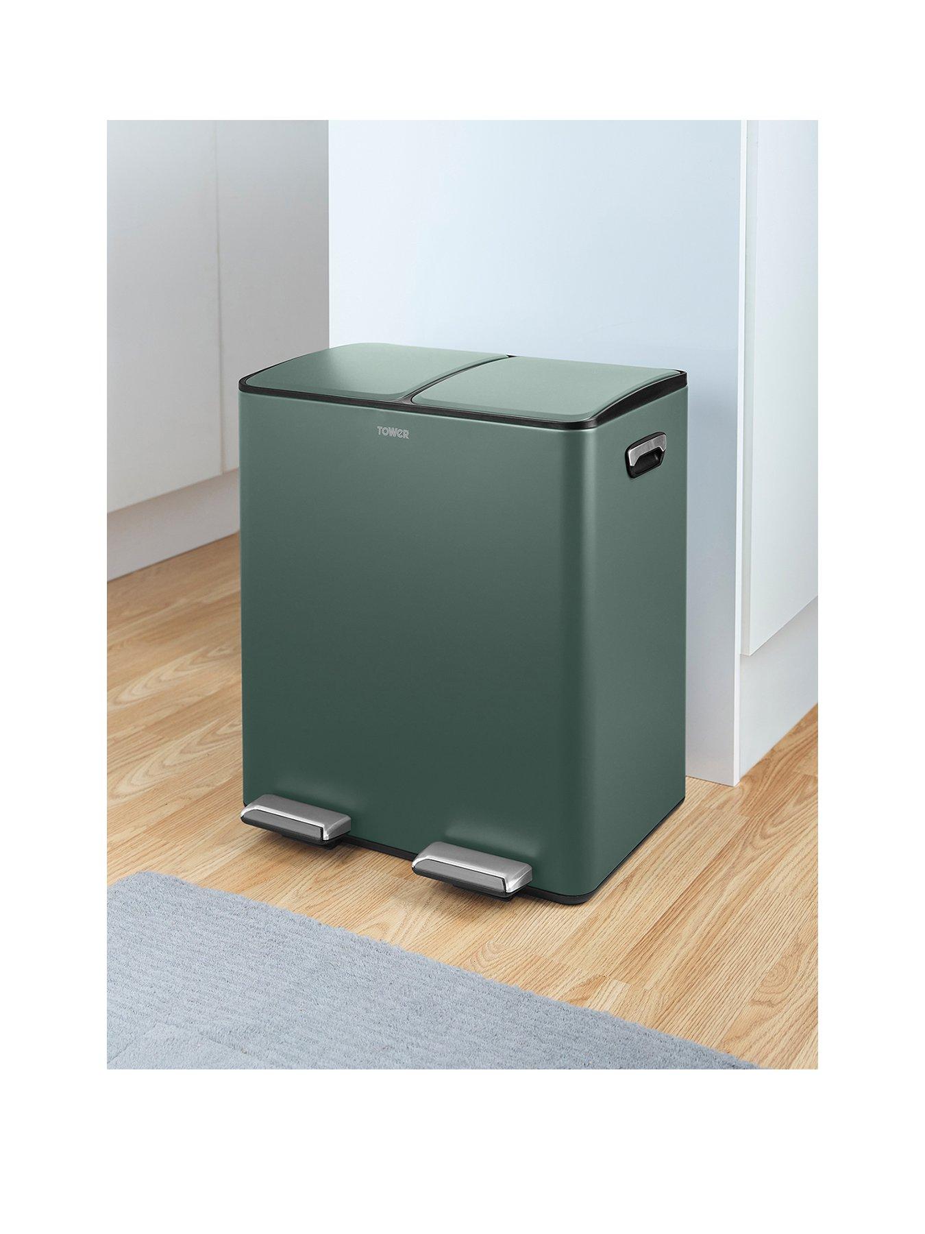Tower 40L Recycling Pedal Bin