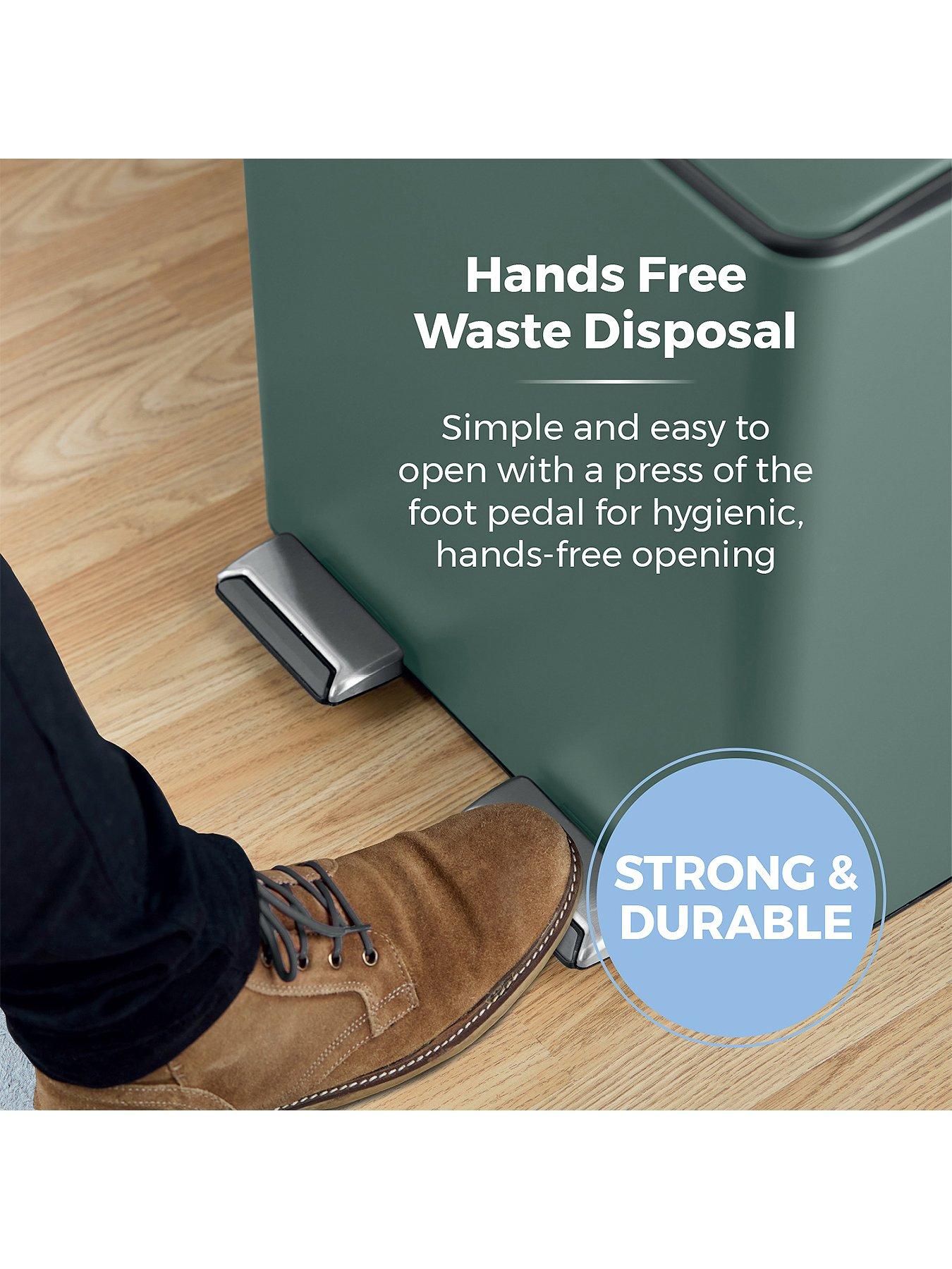 Image 4 of 6 of Tower 40l Recycling Pedal Bin