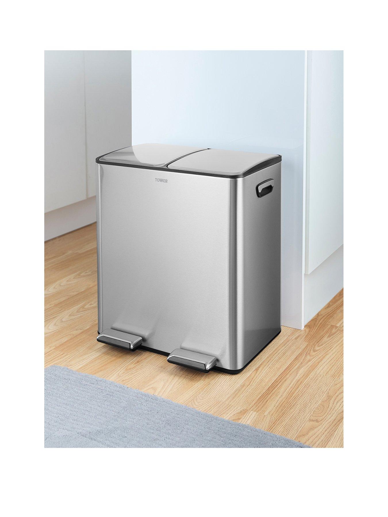Tower 40L Recycling Pedal Bin