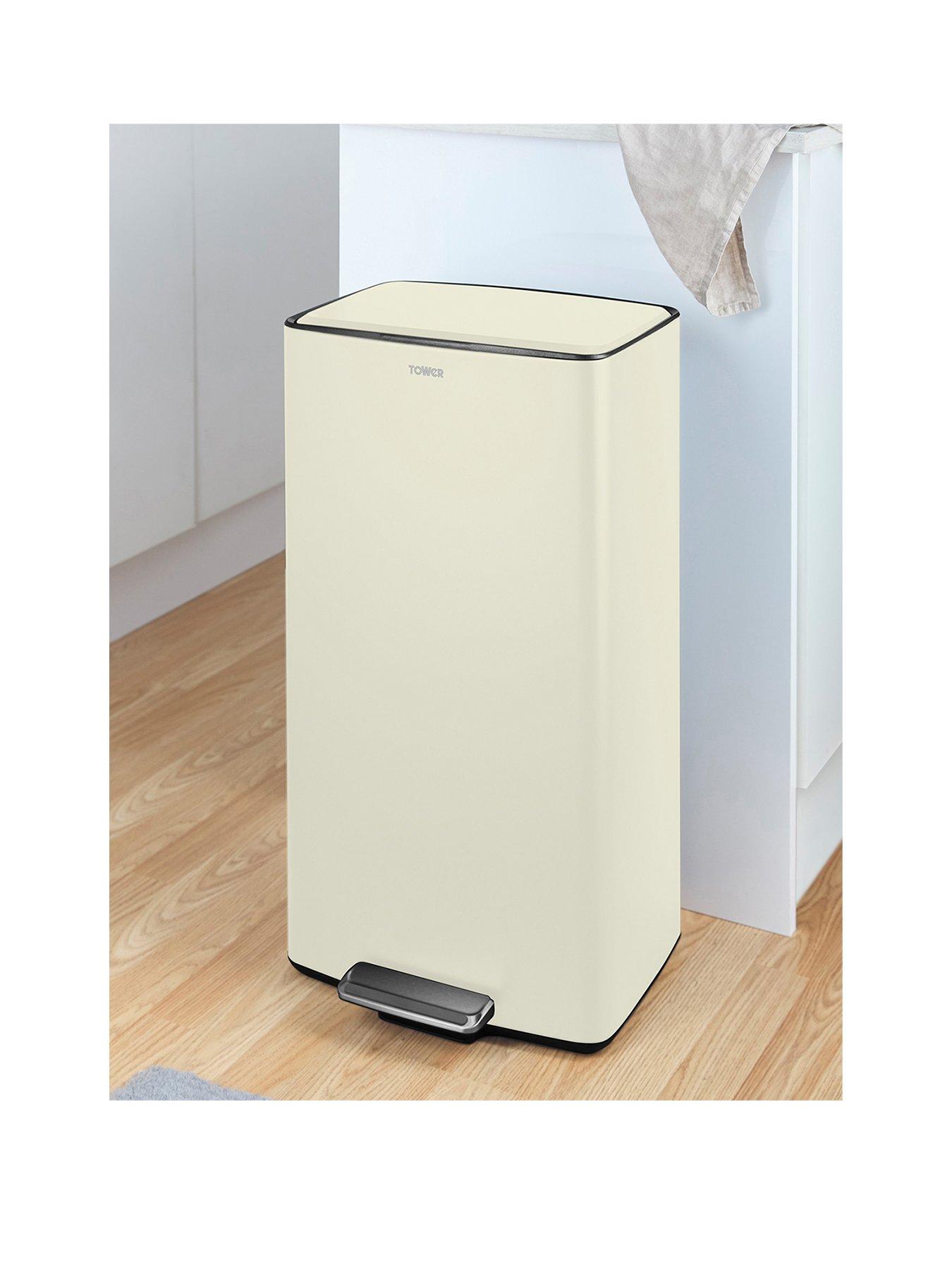 Tower 40l Rectangular Pedal Bin
