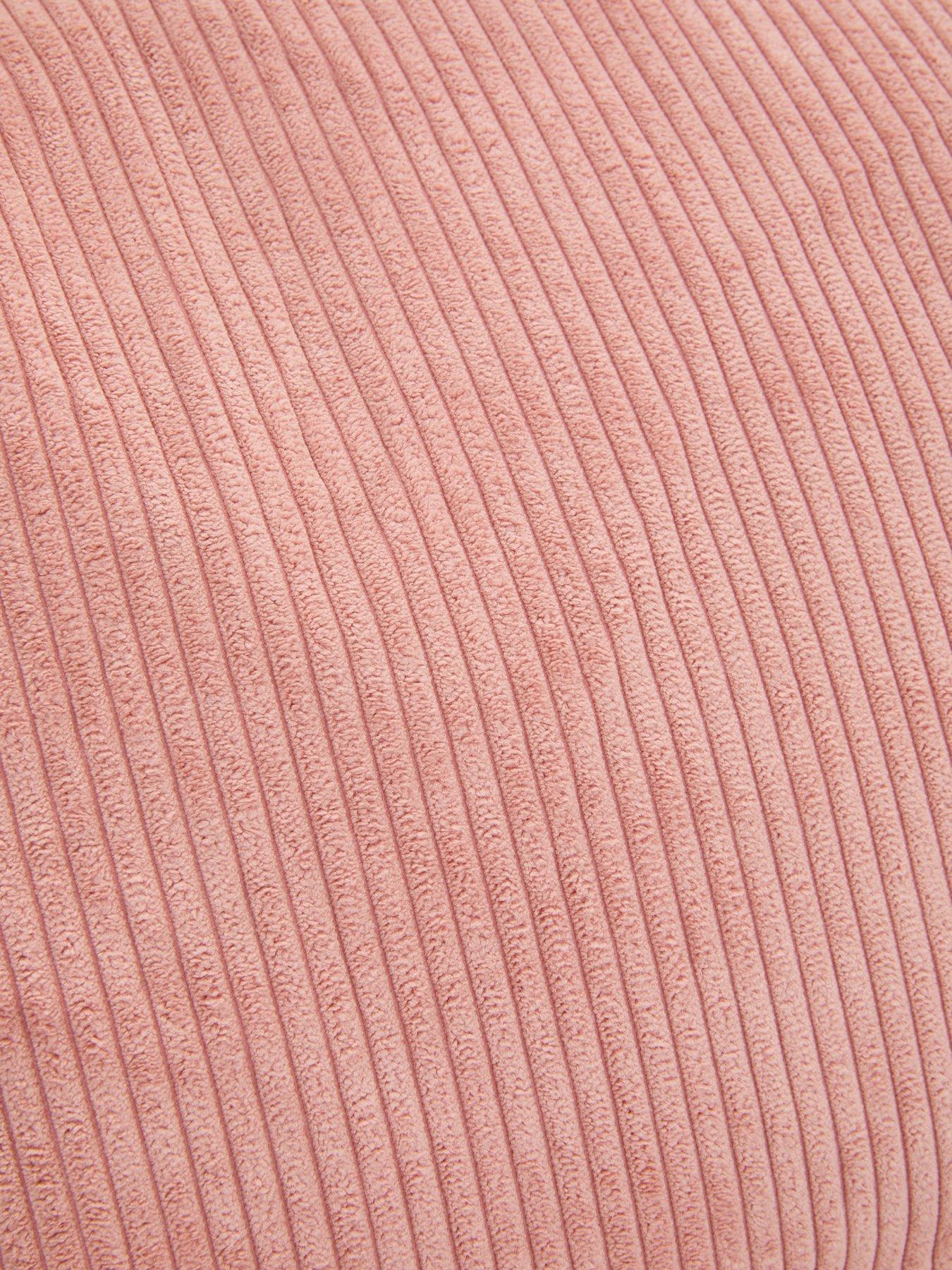 Image 5 of 6 of KAIKOO Wing Cord Beanbag Chair- Pink